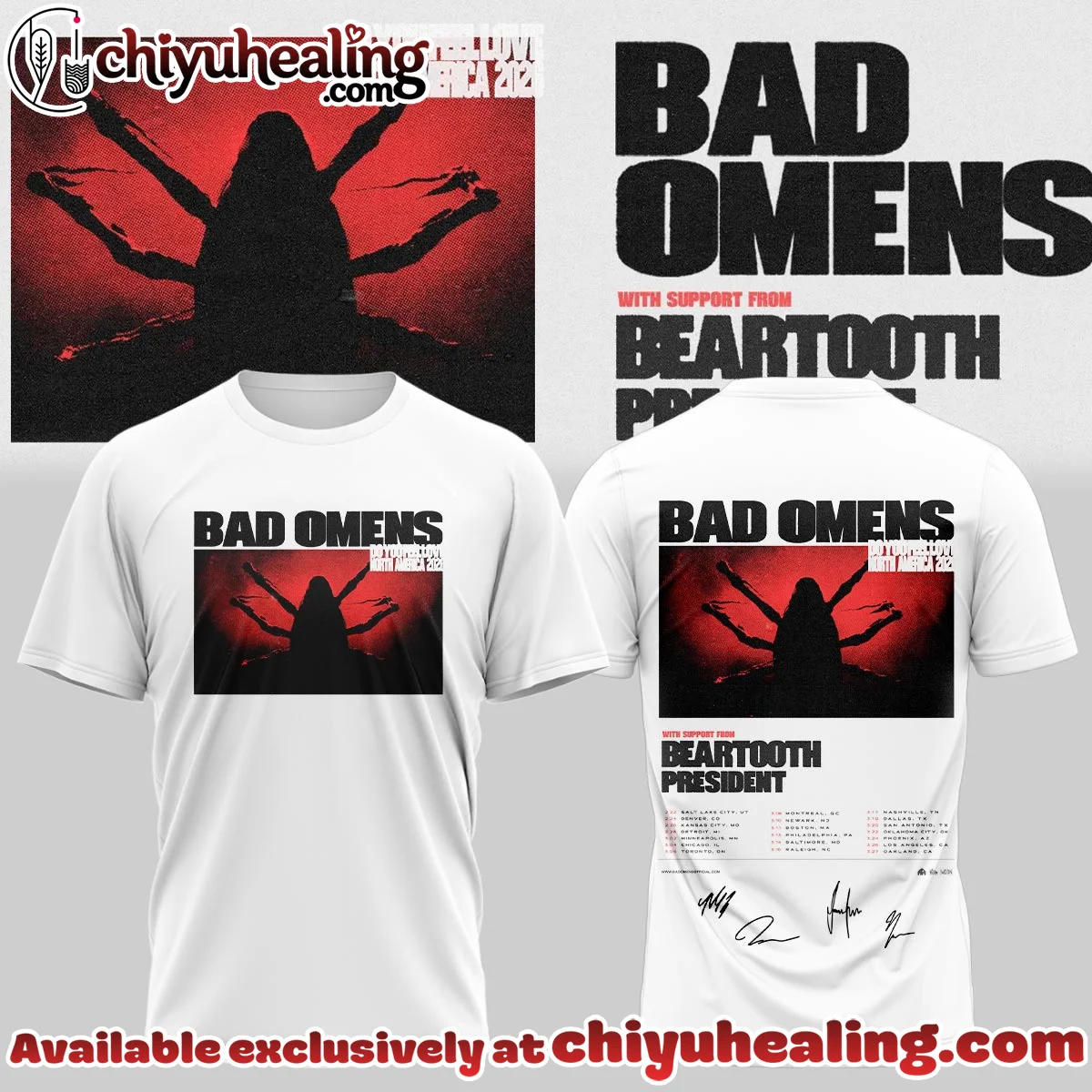 Bad Omens Do You Feel Love Tour Shirt & Hoodie - Series 12