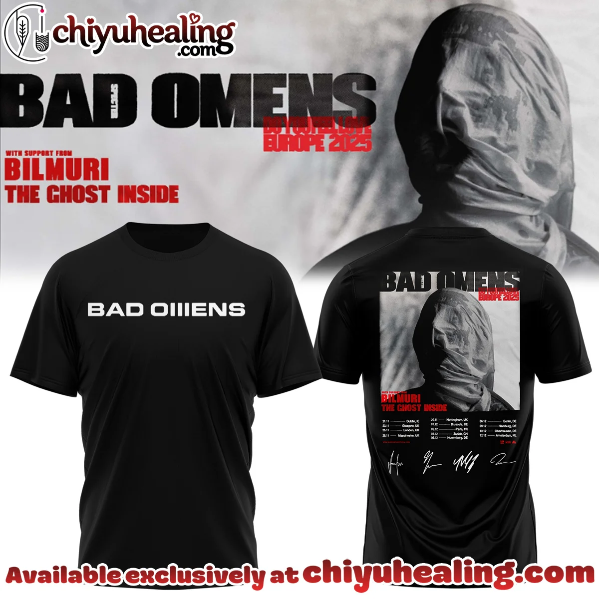 Bad Omens Do You Feel Love Tour Shirt & Hoodie - Series 19