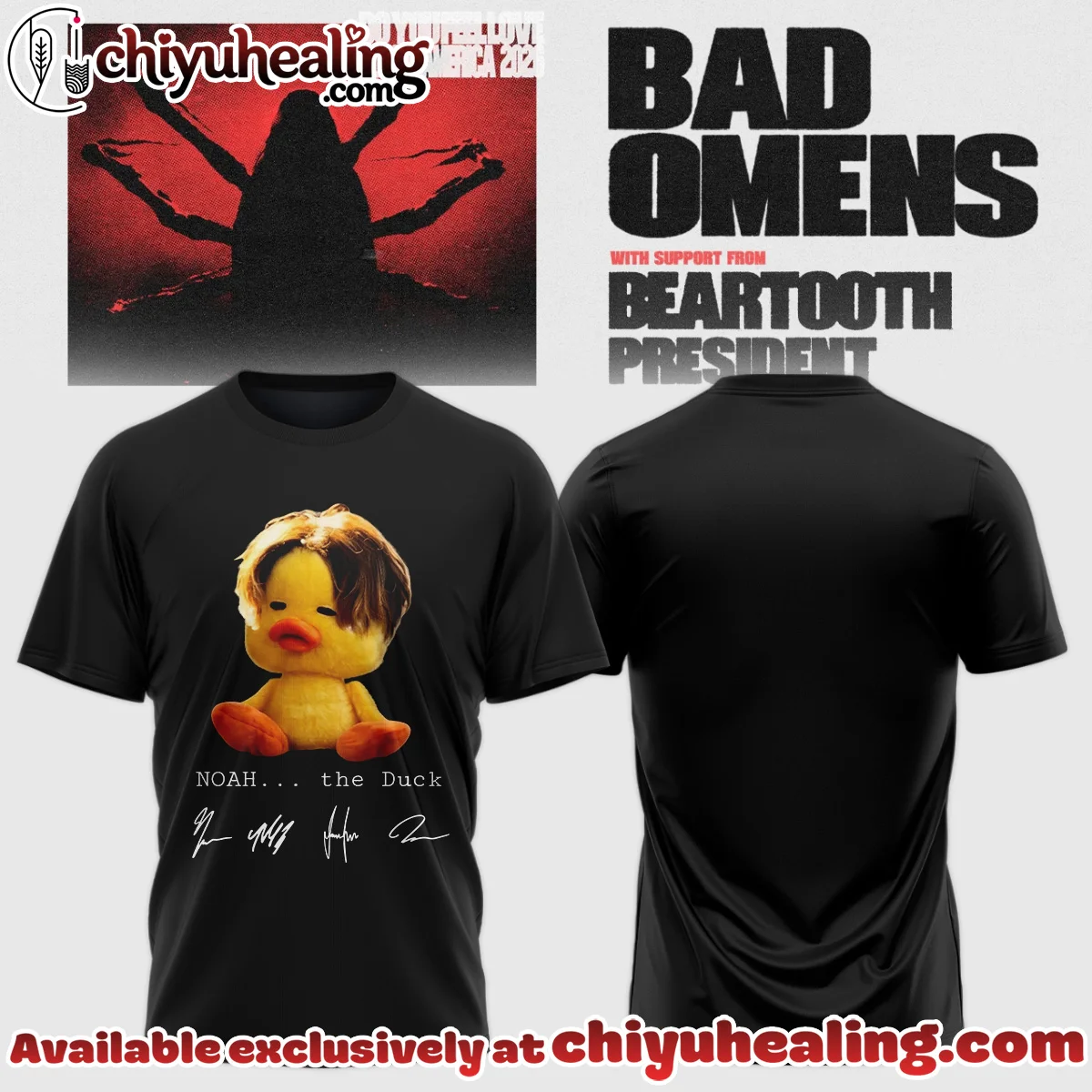 Bad Omens Do You Feel Love Tour Shirt & Hoodie (Style 21)