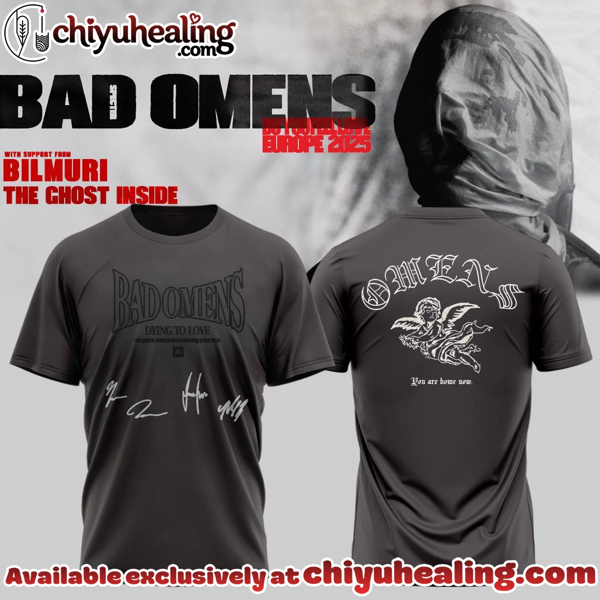 Bad Omens Do You Feel Love Tour Shirt & Hoodie (Style 9)