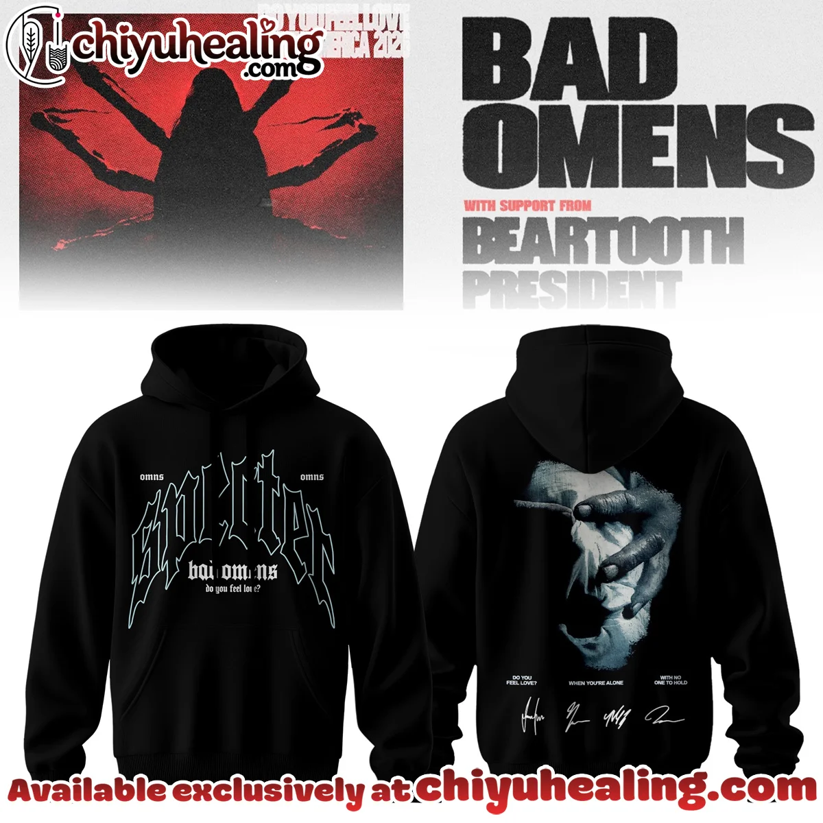 Bad Omens Do You Feel Love Tour Shirt & Hoodie - Variant 5