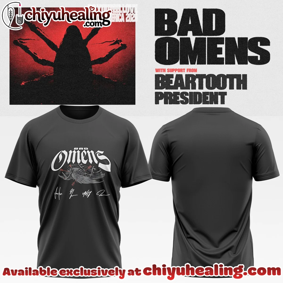 Bad Omens Do You Feel Love Tour T-Shirt & Hoodie [Batch 25]