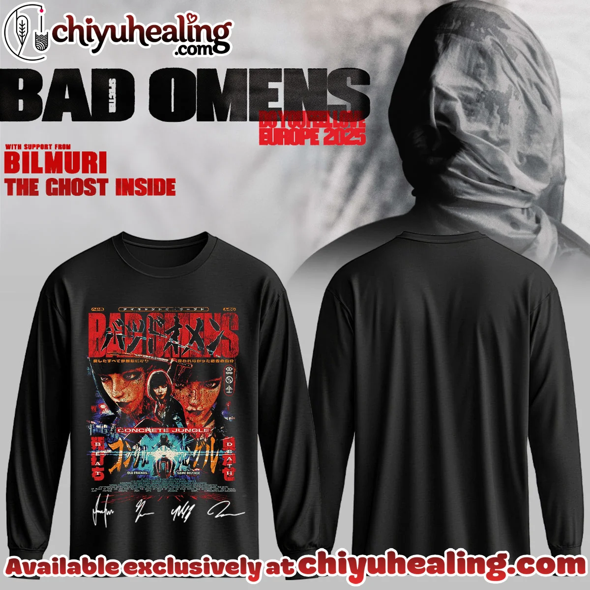 Bad Omens Do You Feel Love Tour T-Shirt & Hoodie (Design 10)