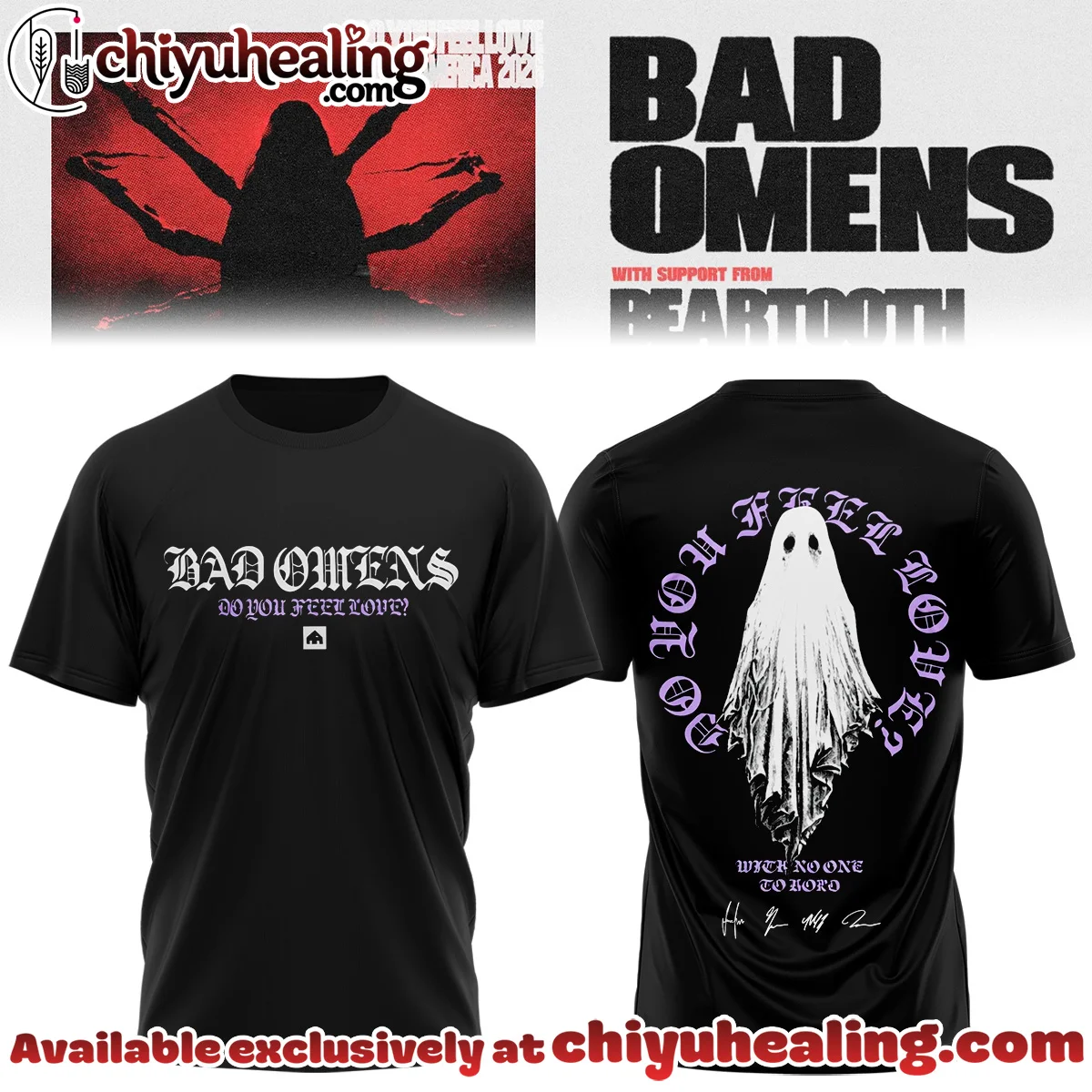 Bad Omens Do You Feel Love Tour T-Shirt & Hoodie - Part 10