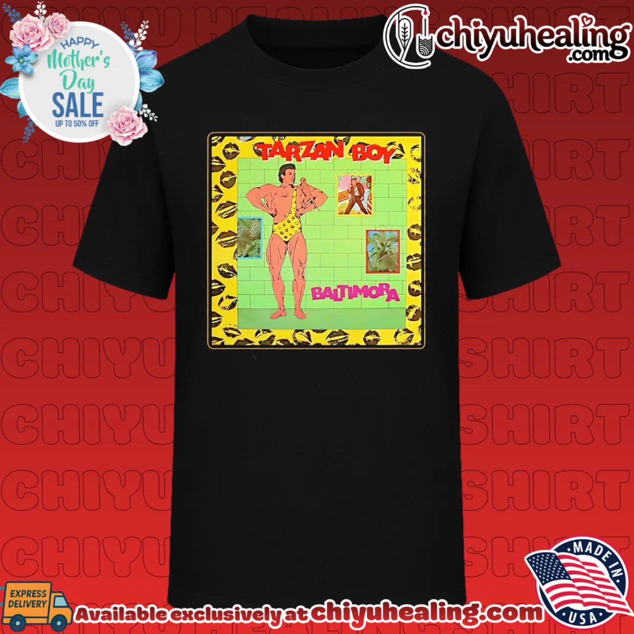 Baltimora Tarzan Boy 80s Pop Italo Disco shirt & hoodie