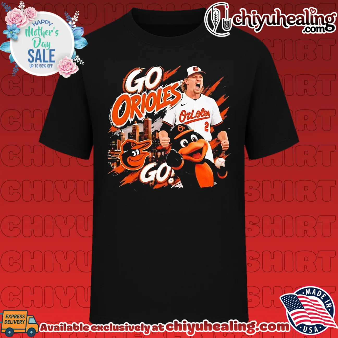 Baltimore Orioles Go Orioles Go Mascot Baseball