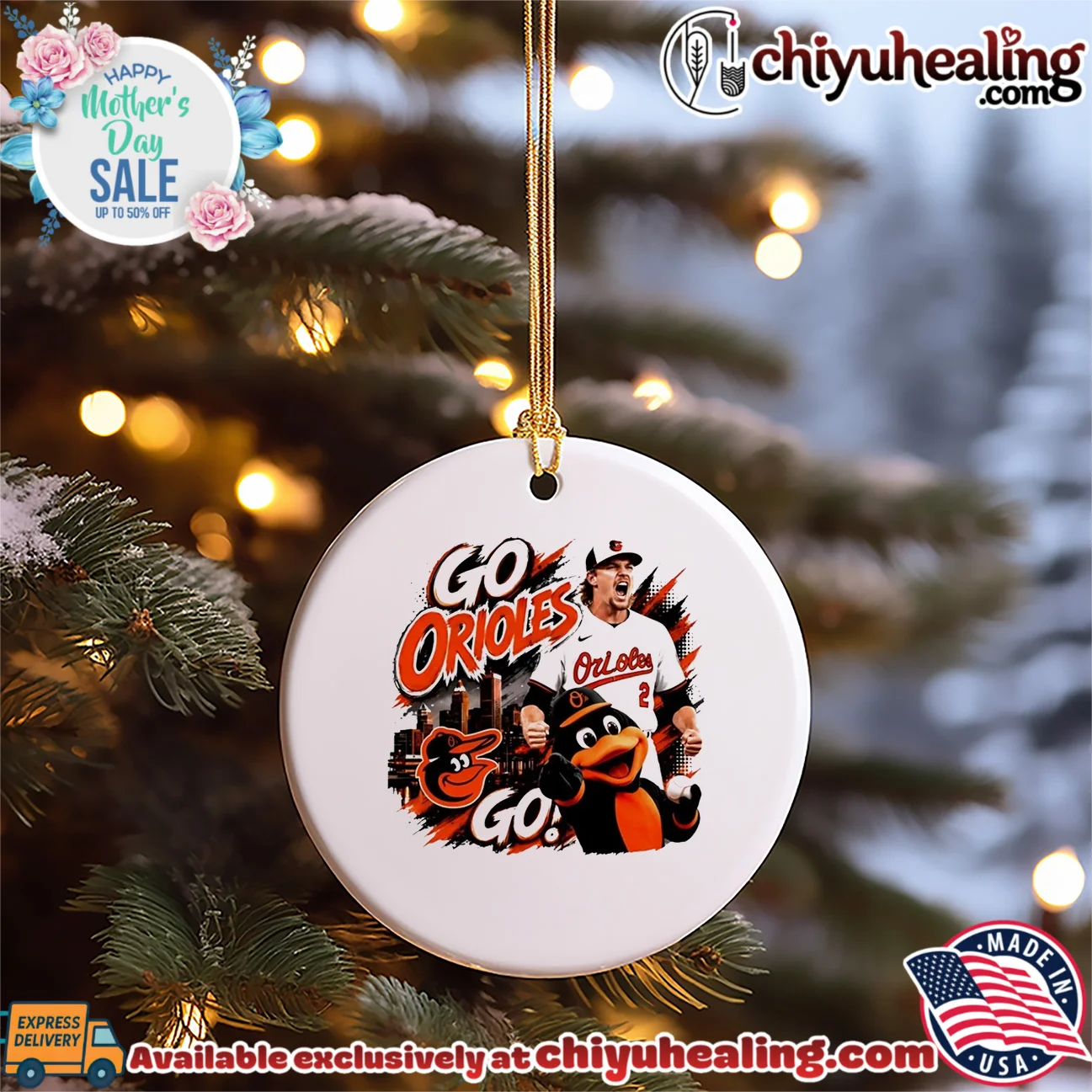Baltimore Orioles Go Orioles mascot graphic official shirt & hoodie | Aesthetic Apparel Baltimore Orioles Go Orioles mascot graphic