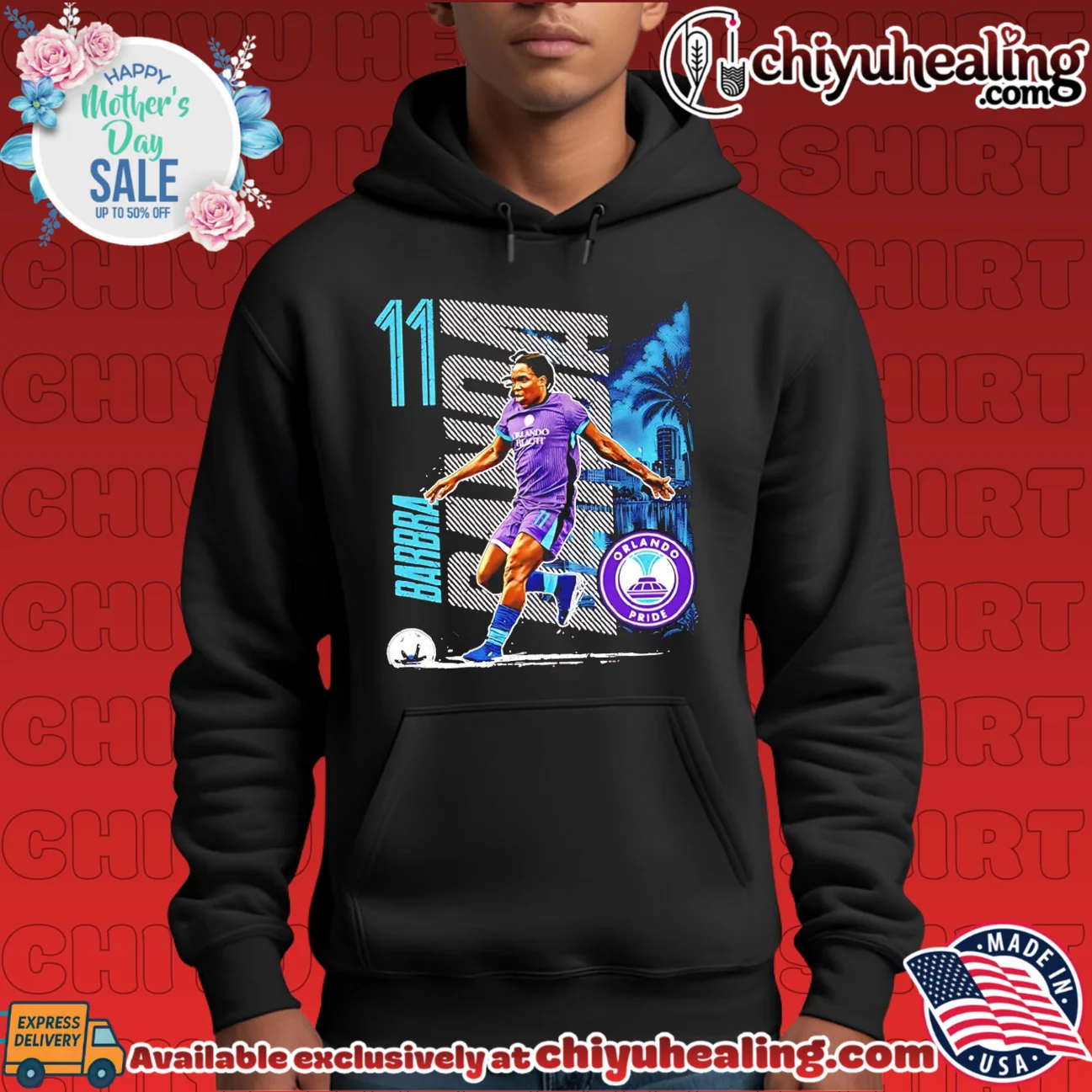 Barbra Banda Orlando Pride Skyline elite shirt & hoodie | Collector Series Barbra Banda Orlando Pride Skyline elite shirt & hoodie | Collector Series
