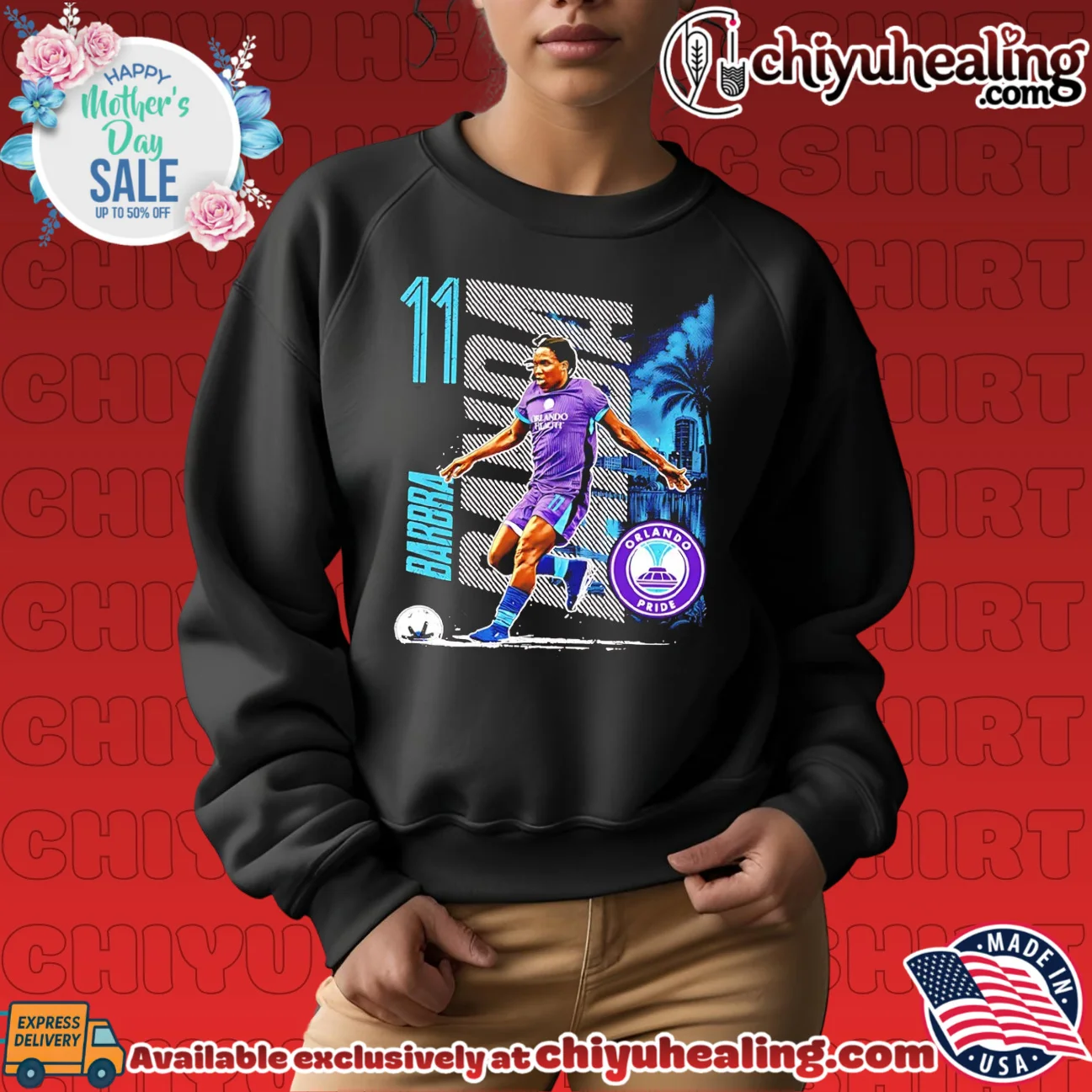 Barbra Banda Orlando Pride Skyline elite shirt & hoodie | Collector Series Barbra Banda Orlando Pride Skyline