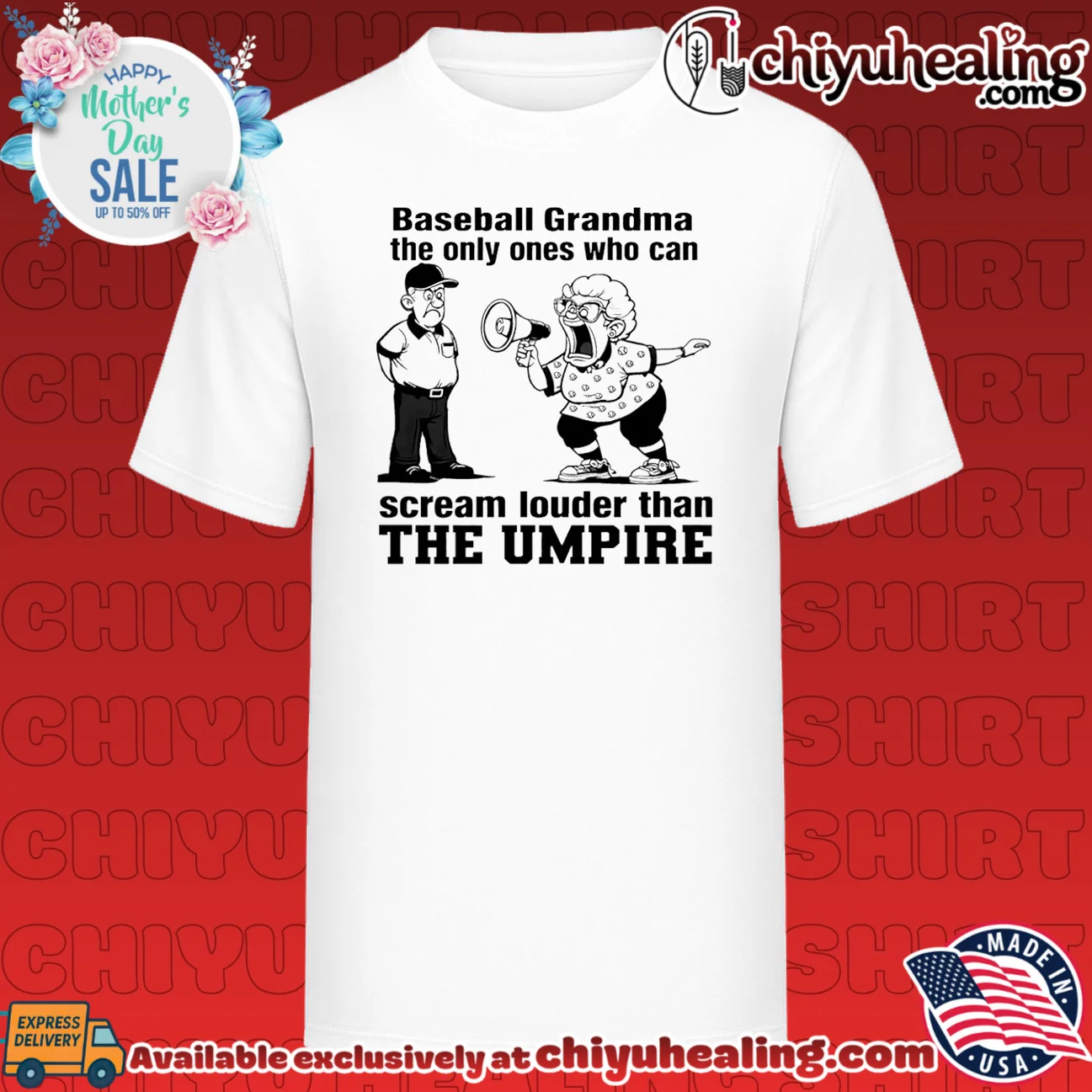 Baseball grandma the only ones who can scream louder than the umpire