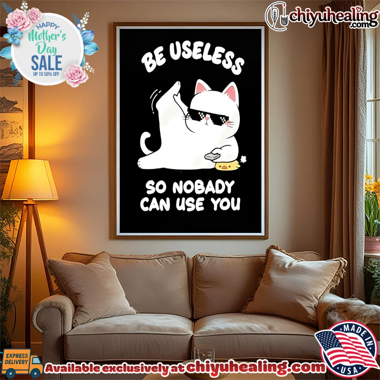 Be Useless So Nobody Can Use You funny cat shirt & hoodie Be Useless So Nobody Can Use You funny cat shirt & hoodie