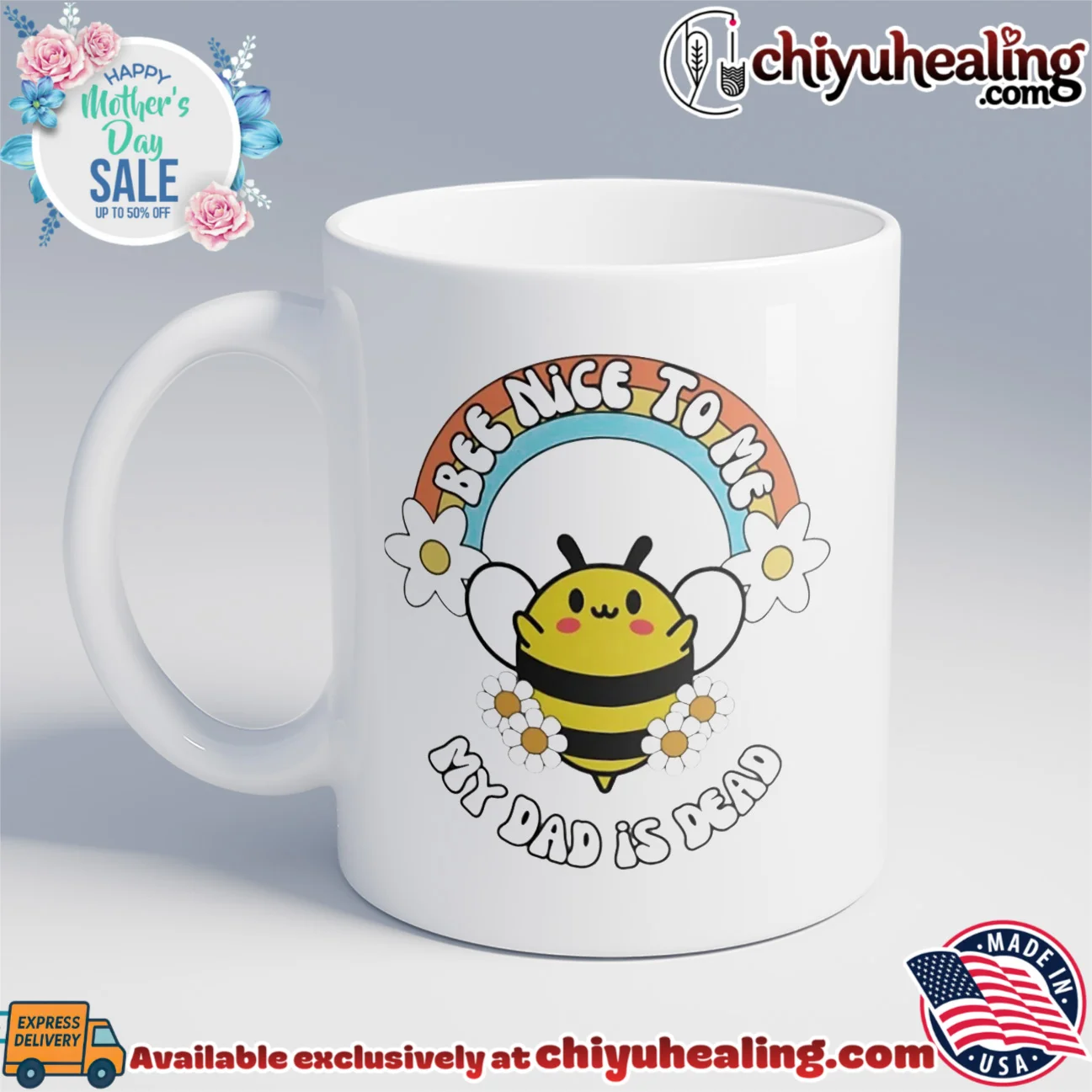 Bee Nice to Me My Dad Is Dead dark humor shirt & hoodie Bee Nice to Me My Dad Is Dead dark humor shirt & hoodie