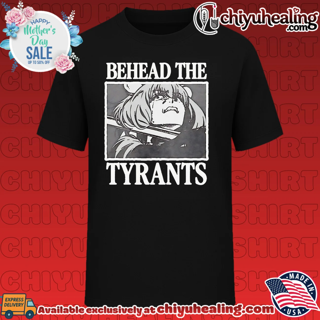 Behead The Tyrants cartoon