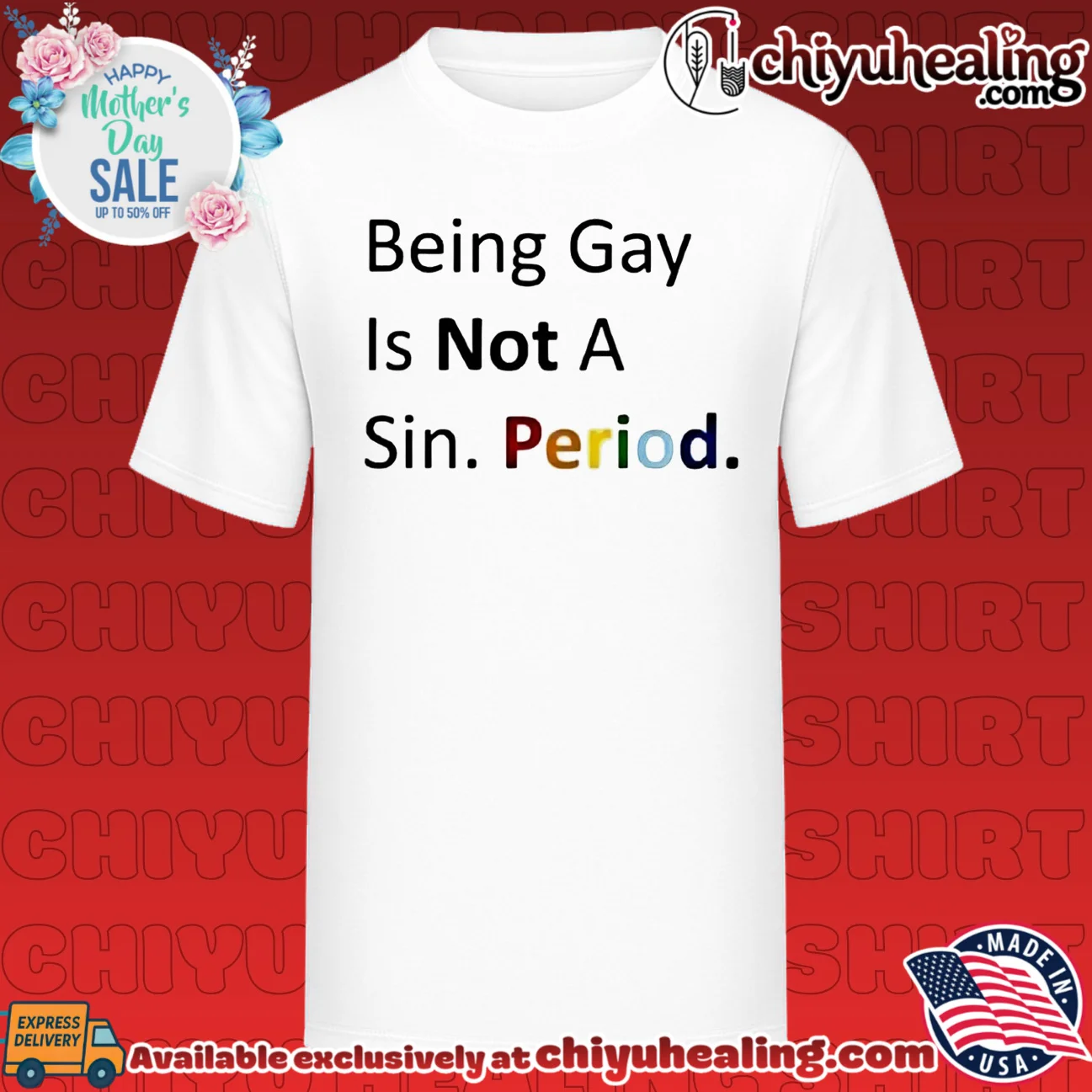 Being gay is not a sin period Pride