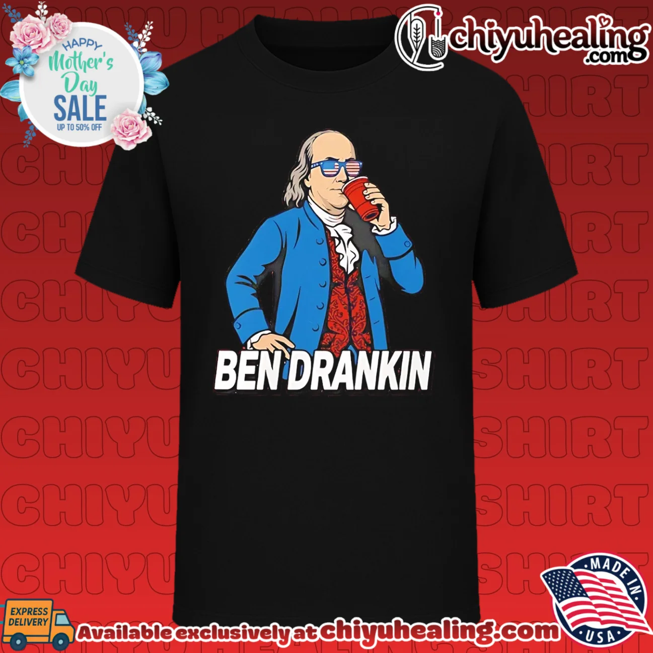 Benjamin Franklin Ben Drankin shirt & hoodie