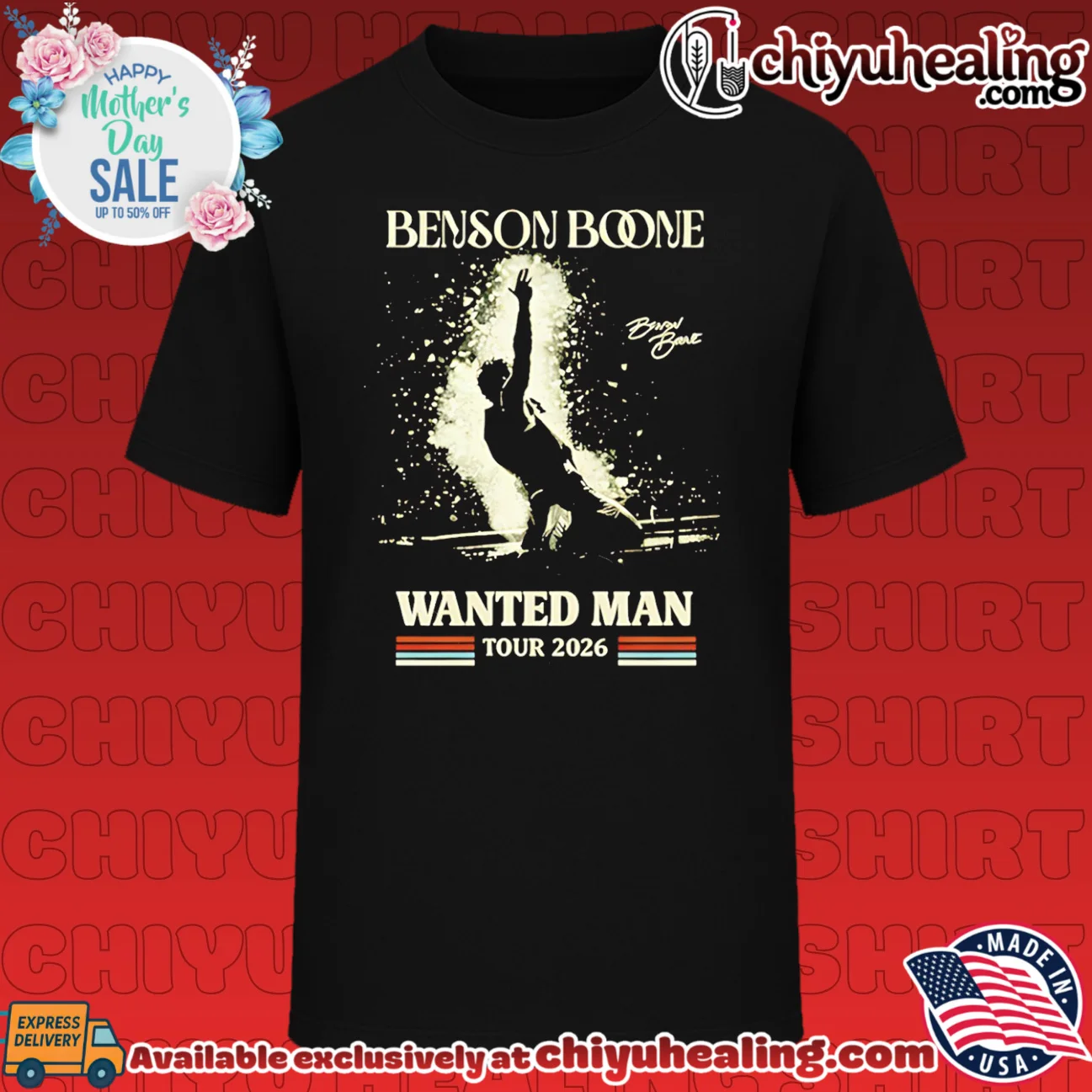 Benson Boone Wanted Man Tour 2026 Concert