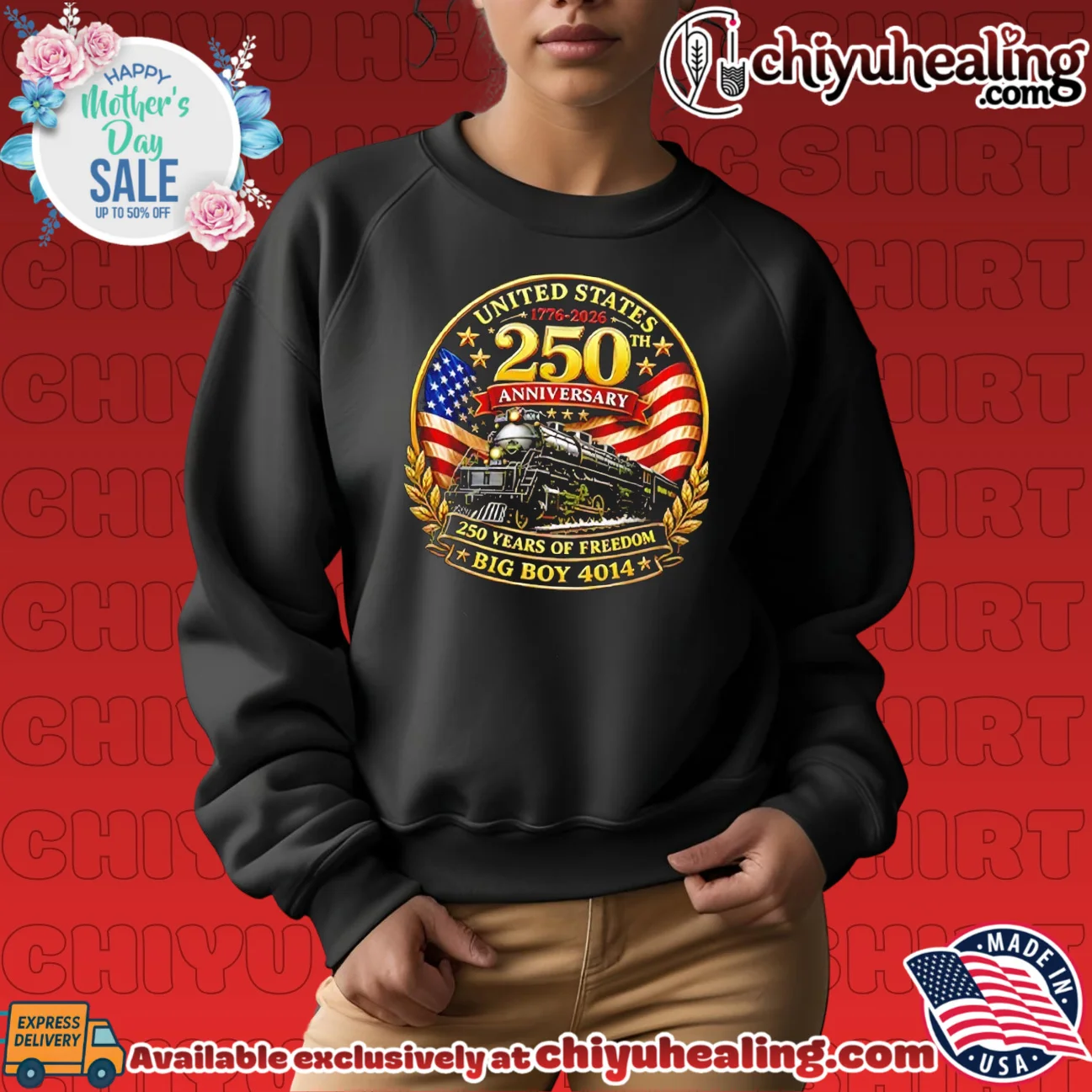 Big Boy 4014 Vintage 250 Steam Locomotive Railroad Train authentic shirt & hoodie | Iconic Look Big Boy 4014 Vintage 250 Steam Locomotive Railroad Train