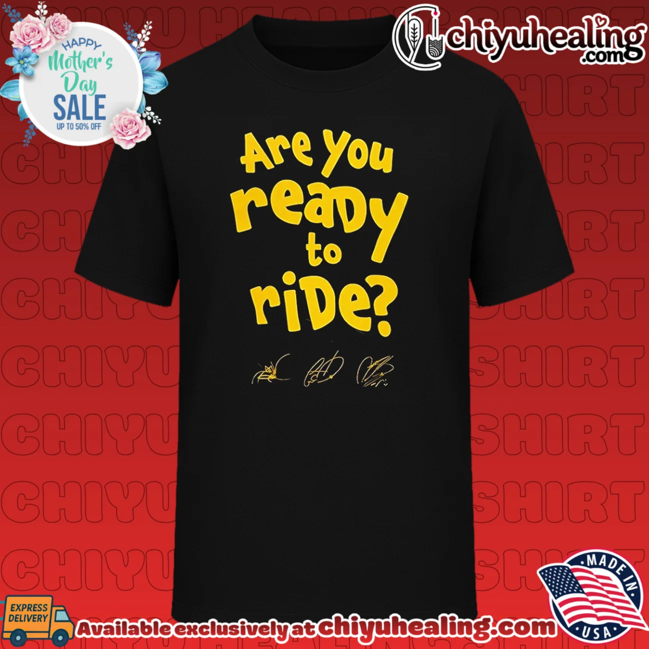 BigBang World Tour 2026 Are you Ready To Ride signature shirt & hoodie