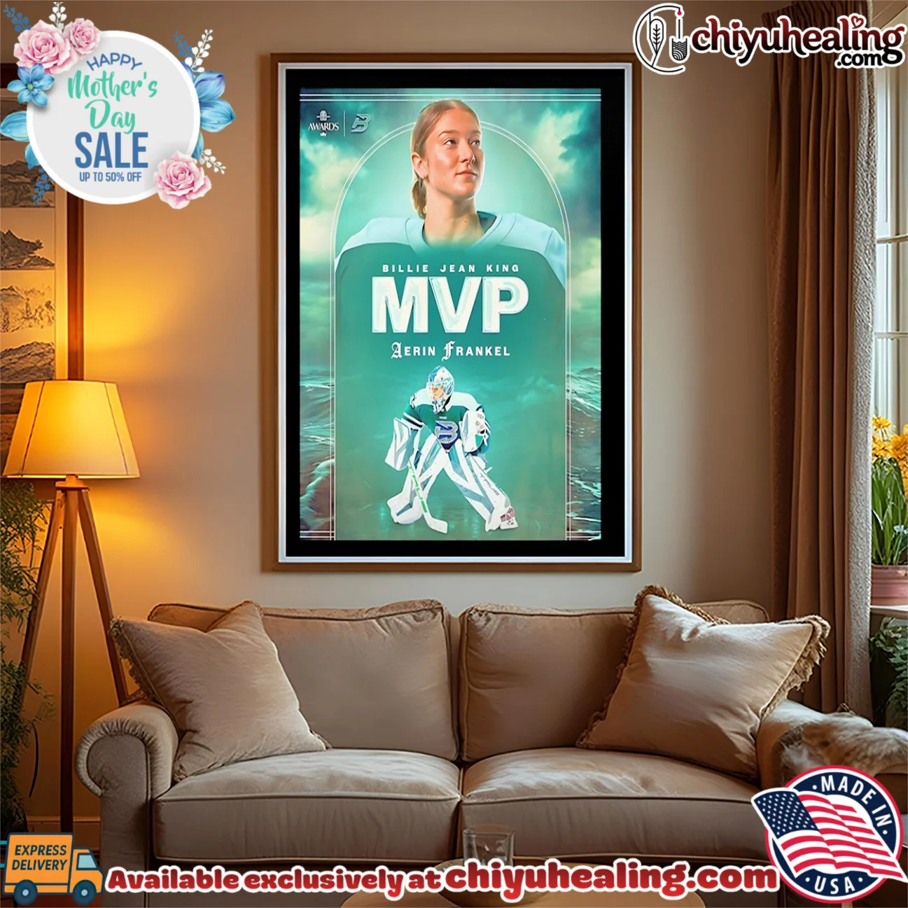 Billie Jean King Aerin Frankel the MVP Billie Jean King Aerin Frankel the MVP