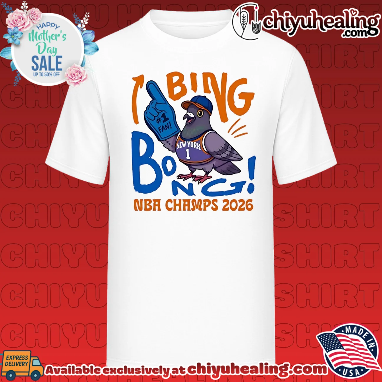 Bing Bong NBA Champs 2026 New York Knicks