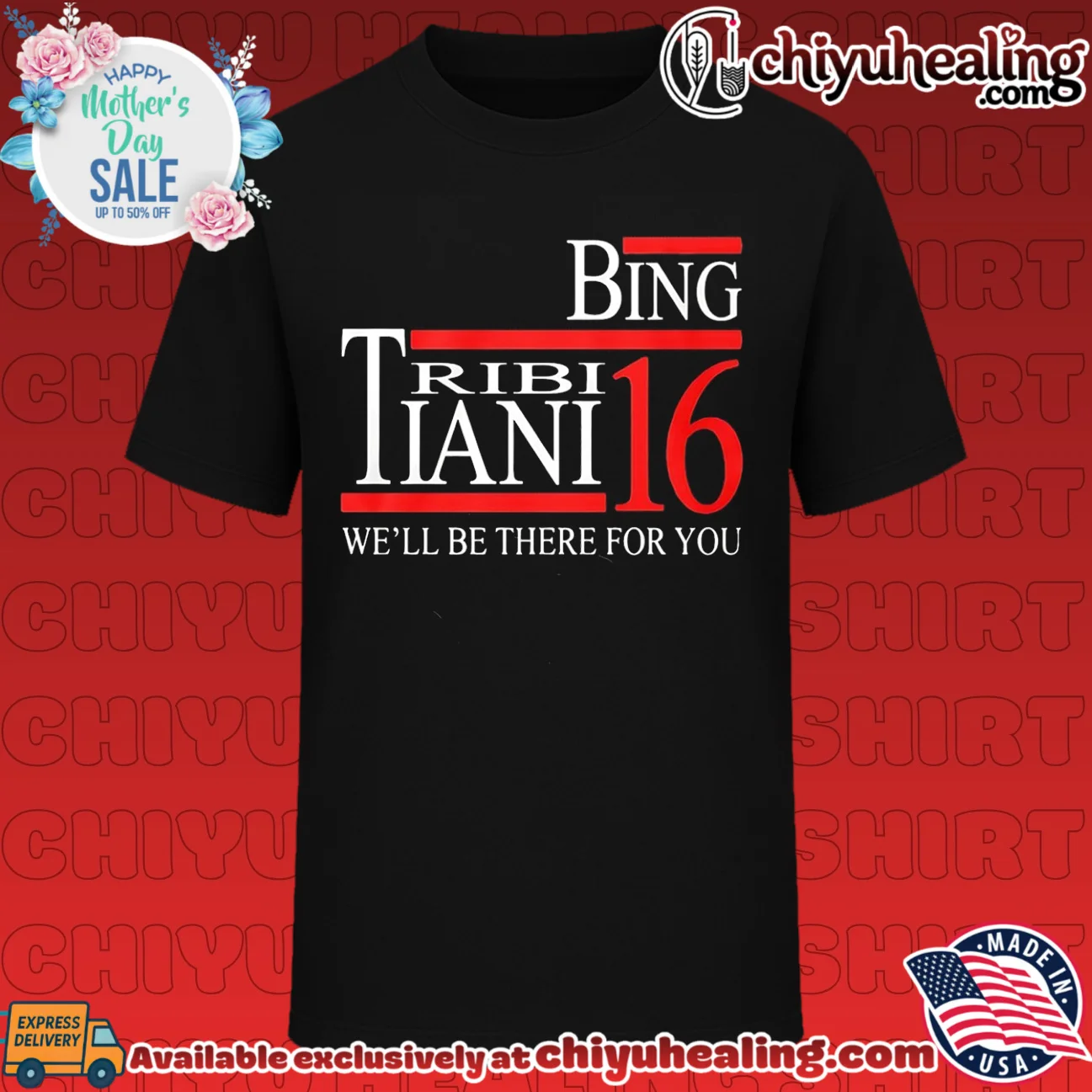 Bing Tribbiani 2016 we'll be there for you hirt