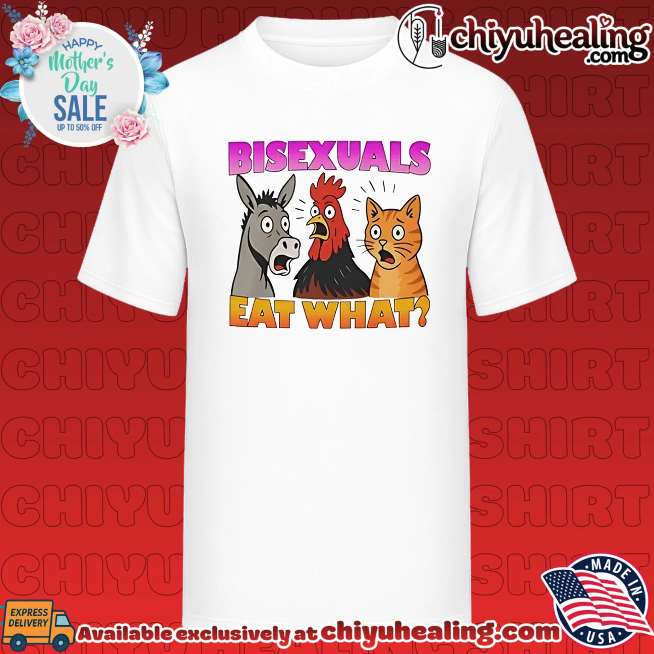 Bisexuals eat what funny shirt