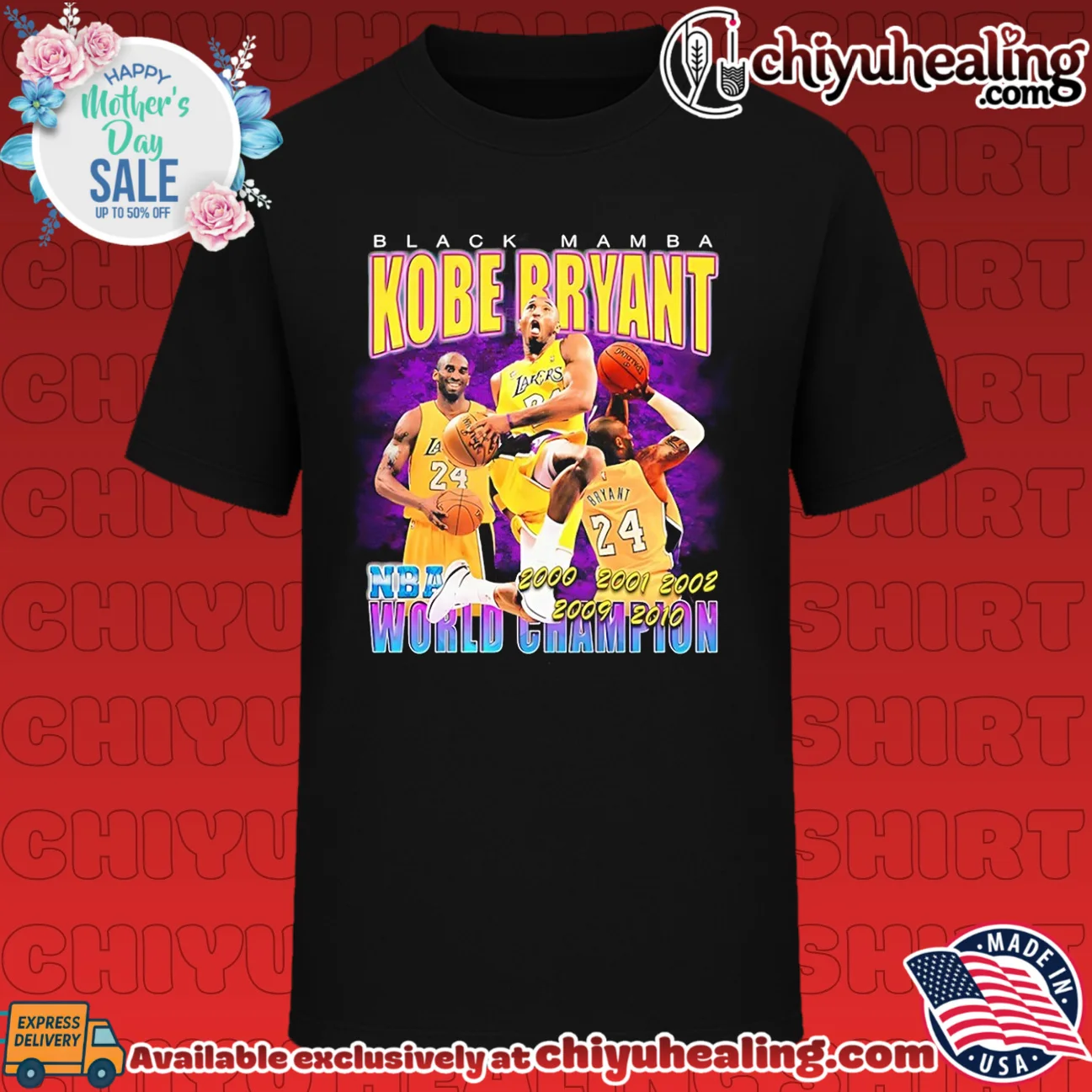 Black Mamba Kobe Bryant five times NBA championships