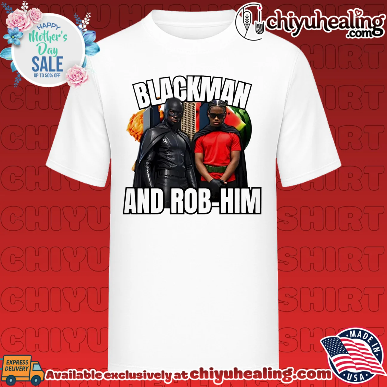 Blackman and rob-him 911 graphic shirt