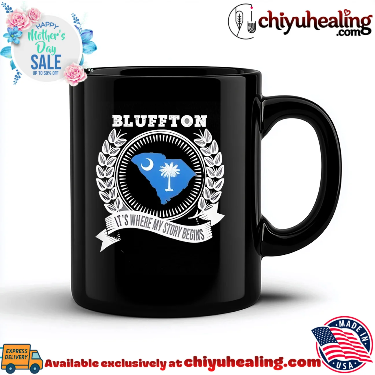 Blluffton it's where my story begins shirt & hoodie Blluffton it's where my story begins