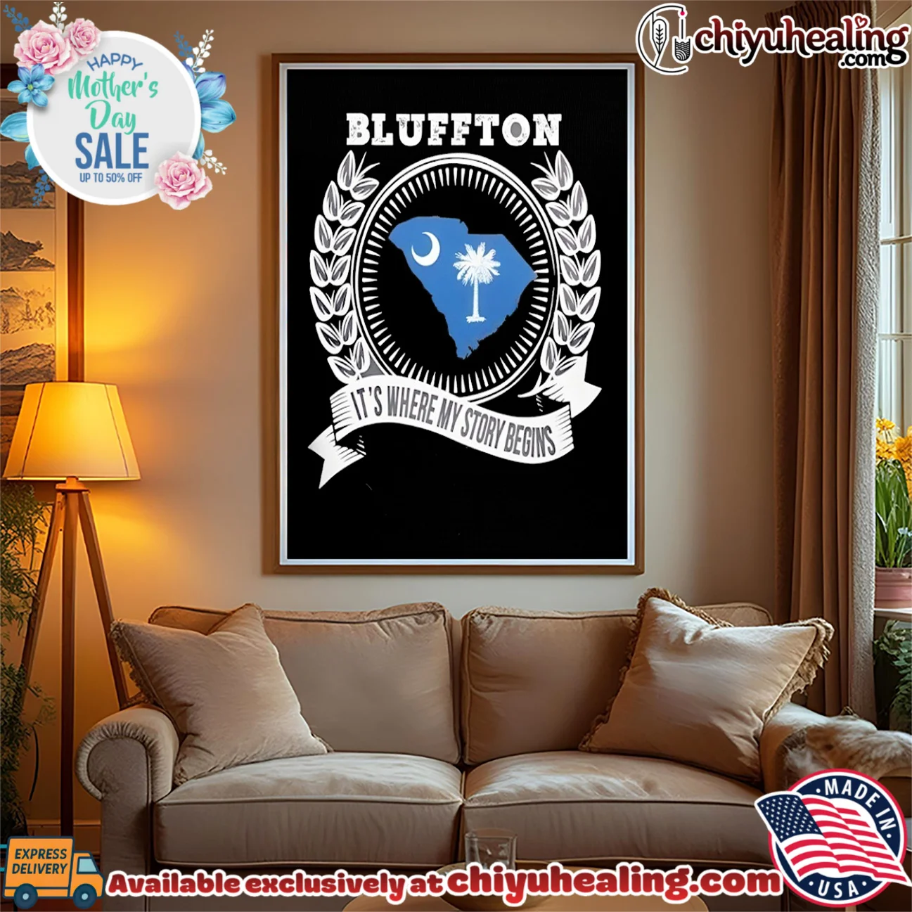 Blluffton it's where my story begins shirt & hoodie Blluffton it's where my story begins