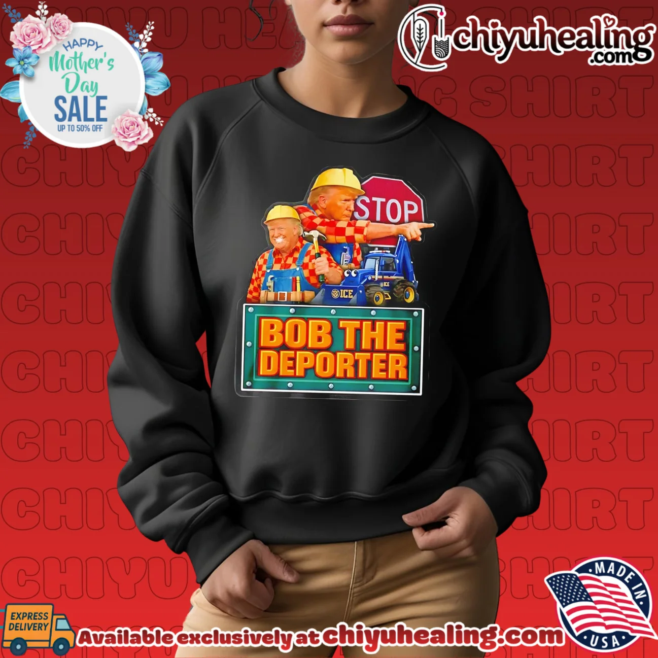 Bob the Deporter Satirical Design Political shirt & hoodie Bob the Deporter Satirical Design Political shirt & hoodie