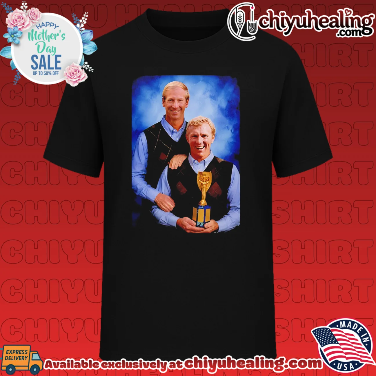 Bobby Charlton & Bobby Moore England World Cup 1966 Step Brothers shirt