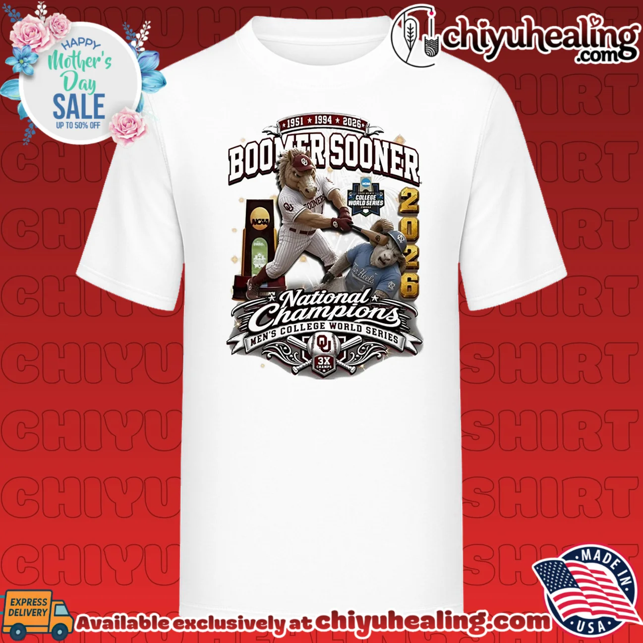 Boomer Sooner Oklahoma Sooner National Champions Men's College World Series 2026 shirt & hoodie