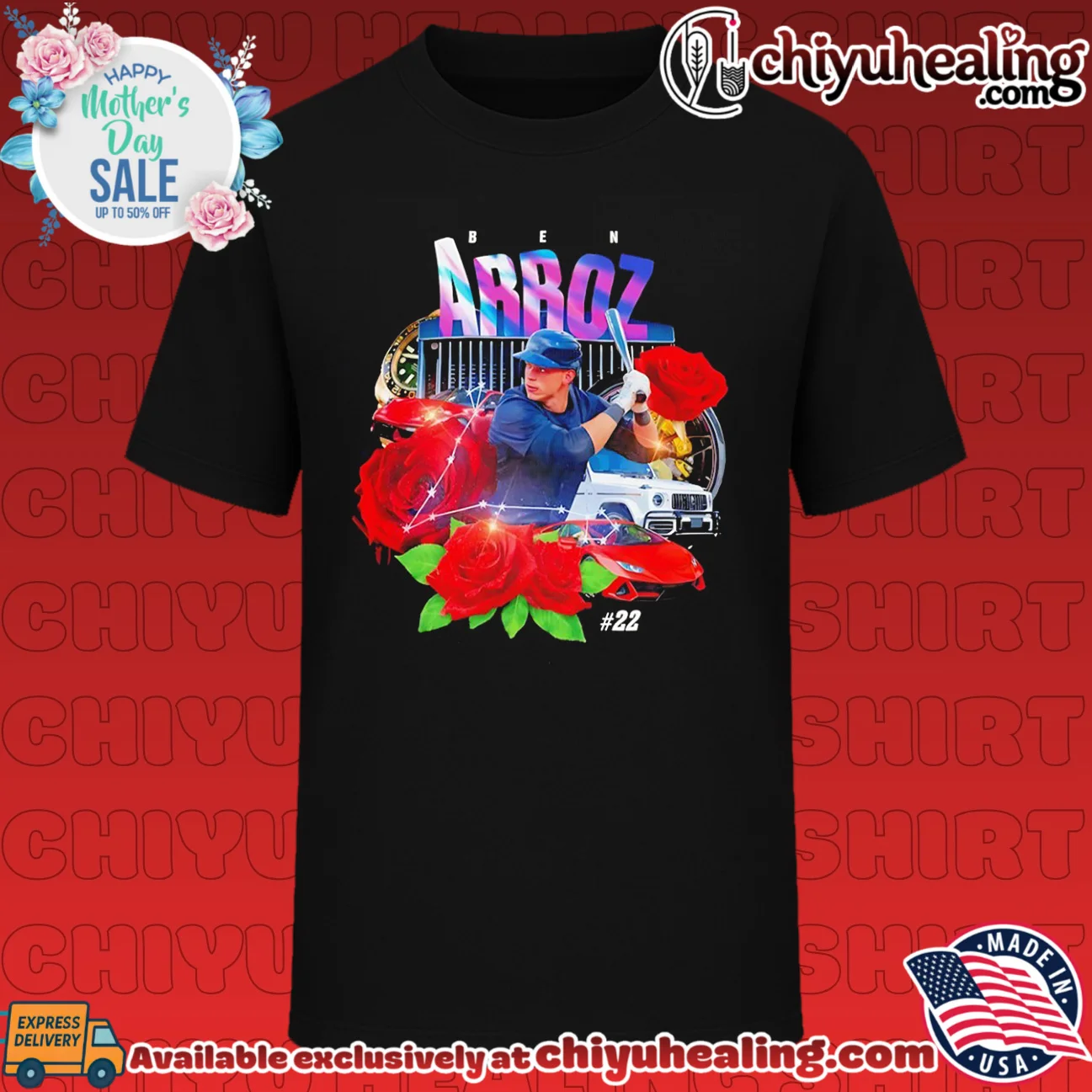 Boone Wearing Ben Arroz New York Yankees graphic