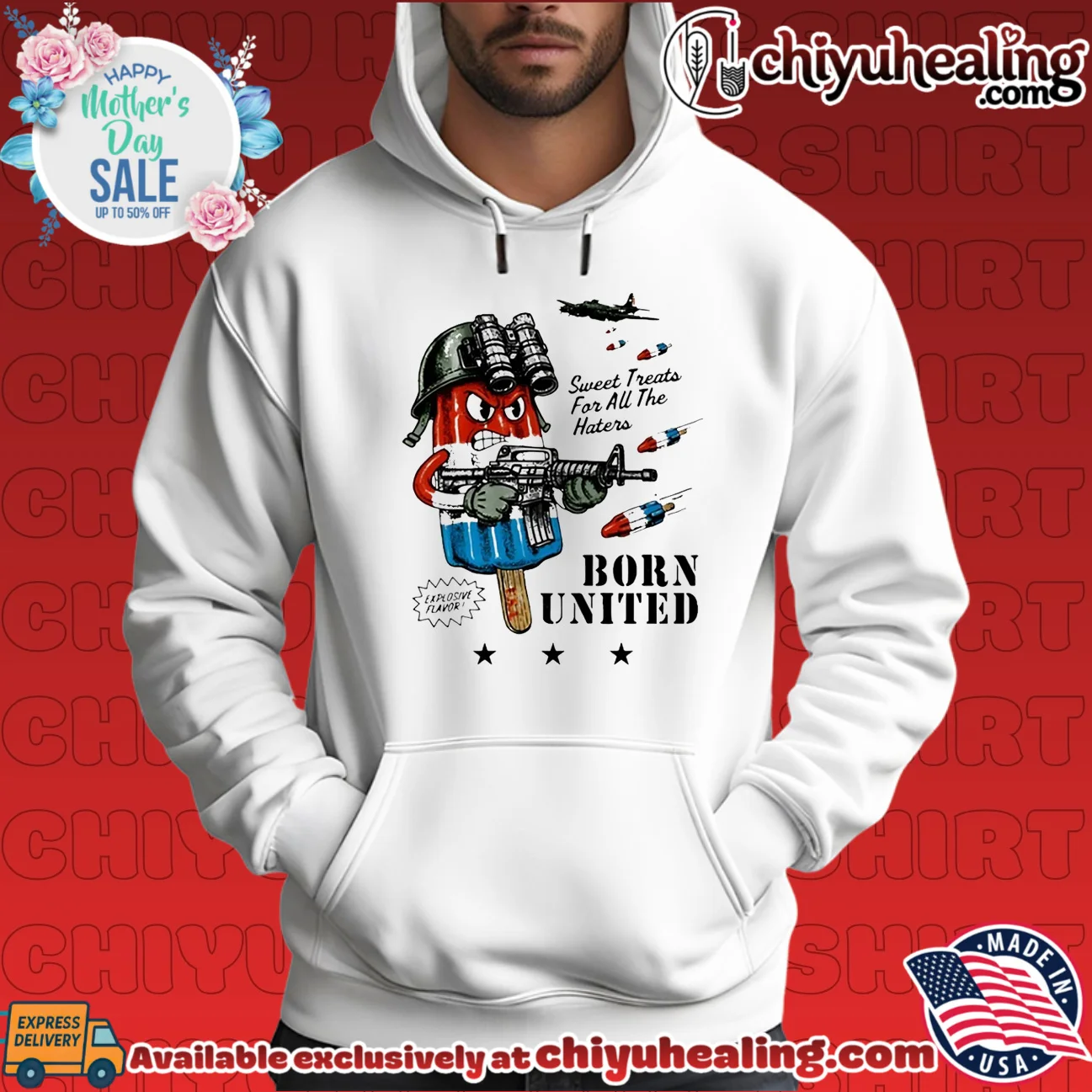 Born United Sweet Treats for All the Haters shirt & hoodie Born United Sweet Treats for All the Haters shirt & hoodie