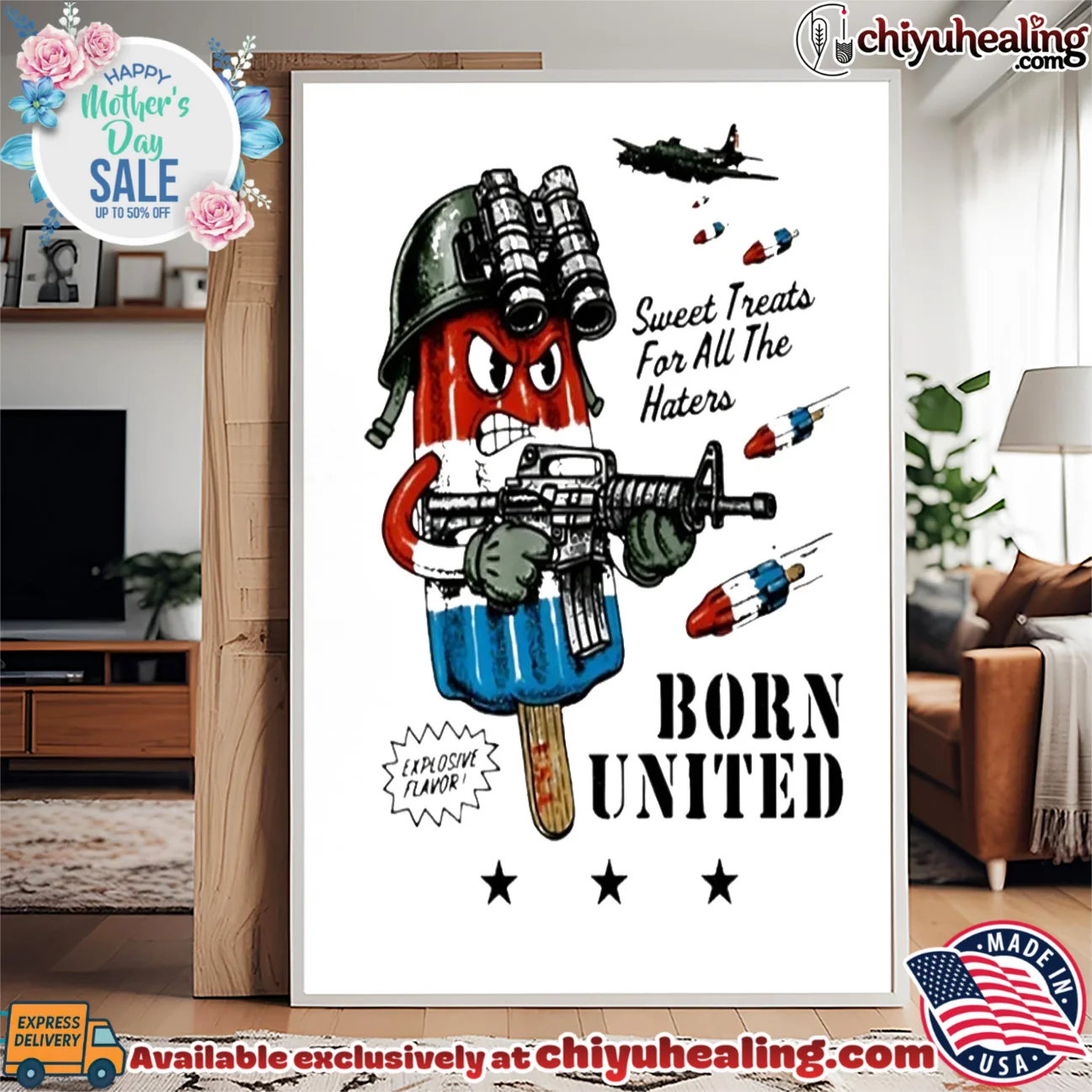 Born United Sweet Treats for All the Haters shirt & hoodie Born United Sweet Treats for All the Haters