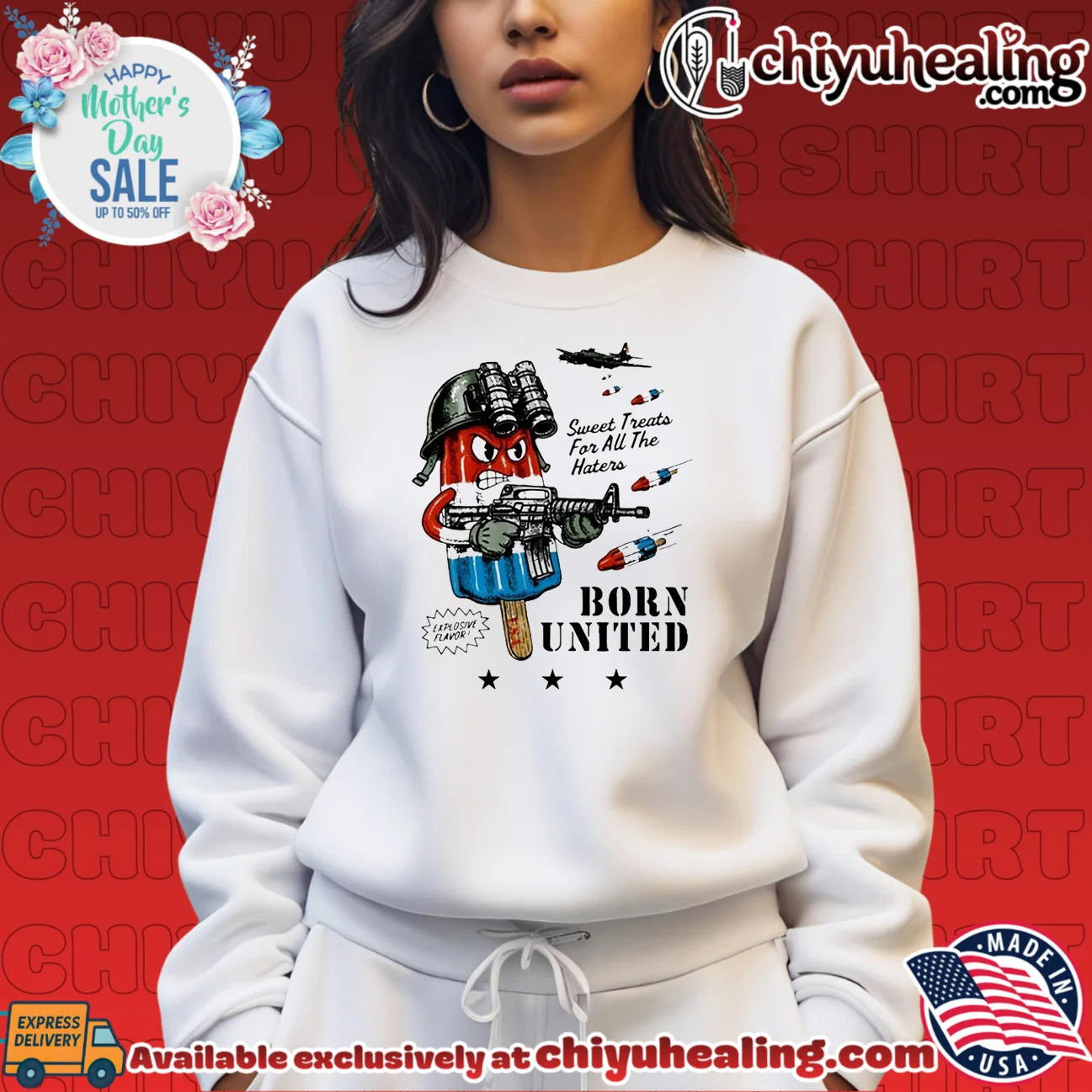 Born United Sweet Treats for All the Haters shirt & hoodie Born United Sweet Treats for All the Haters