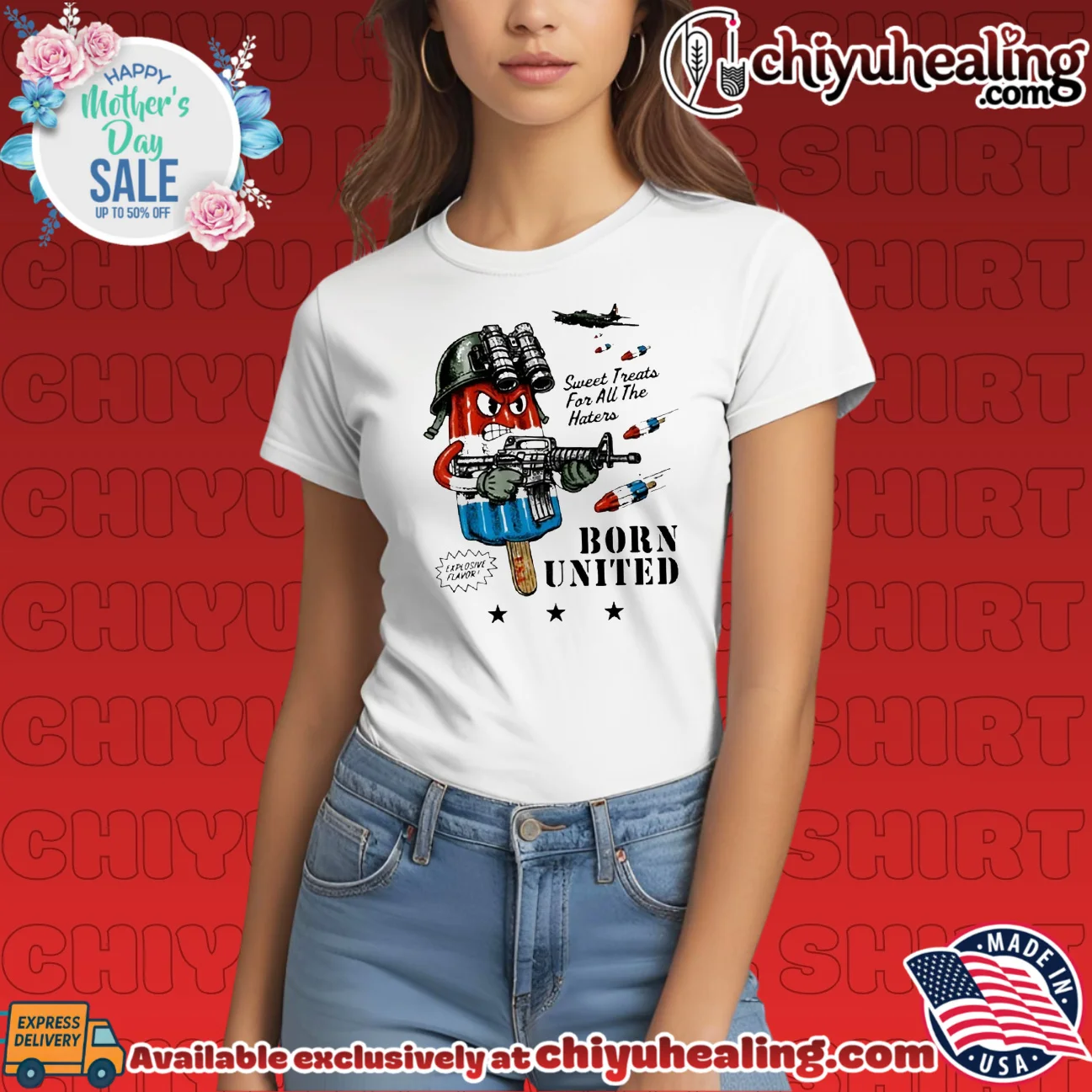 Born United Sweet Treats for All the Haters shirt & hoodie Born United Sweet Treats for All the Haters