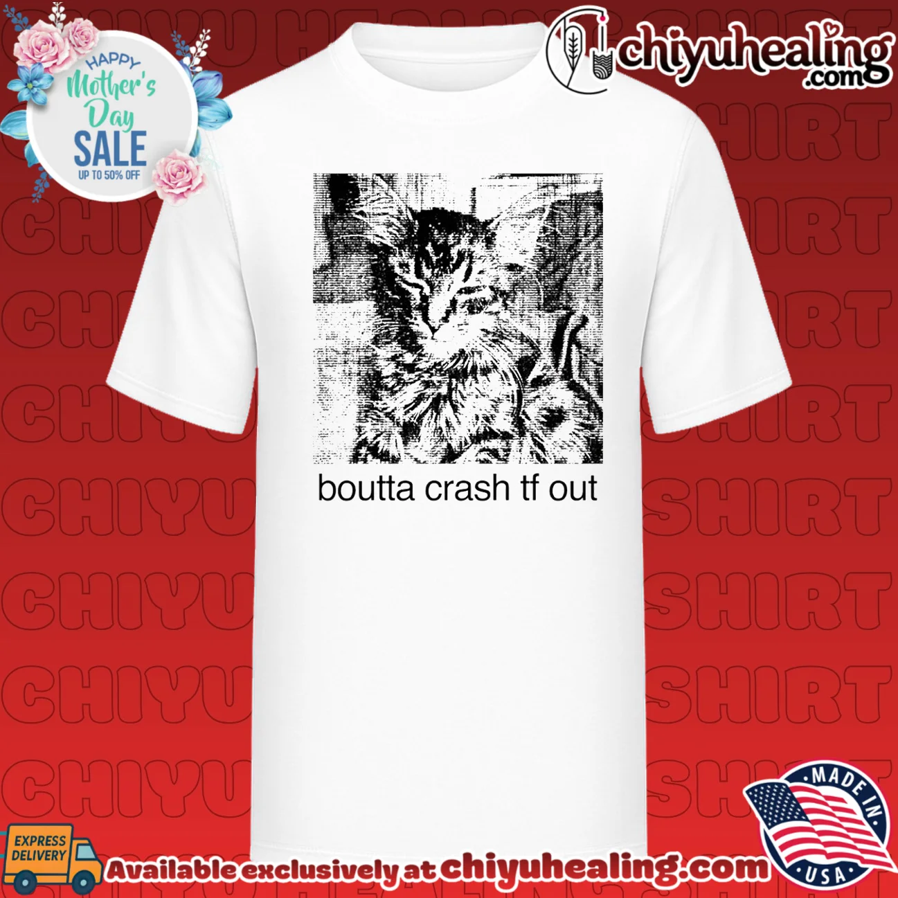 Boutta Crash tf Out Cat mood shirt & hoodie