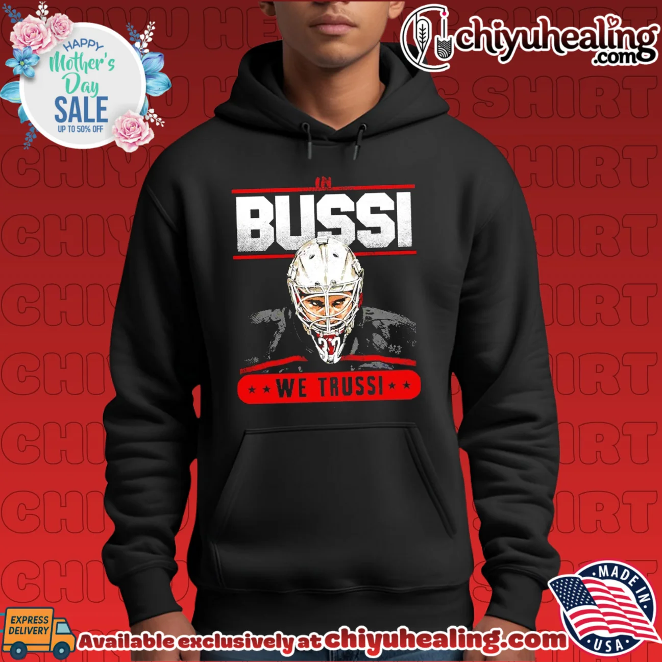 Brandon Bussi Carolina hockey we Trussi custom shirt & hoodie | Iconic Look Brandon Bussi Carolina hockey we Trussi custom shirt & hoodie | Iconic Look