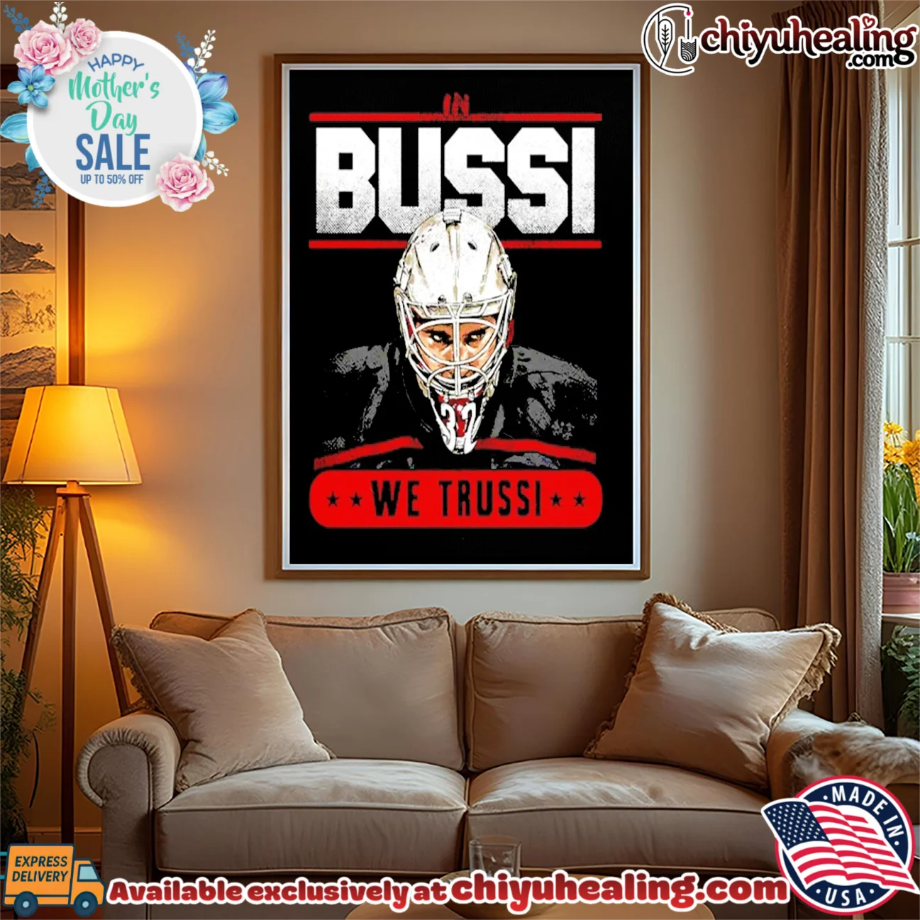 Brandon Bussi Carolina hockey we Trussi custom shirt & hoodie | Iconic Look Brandon Bussi Carolina hockey we Trussi
