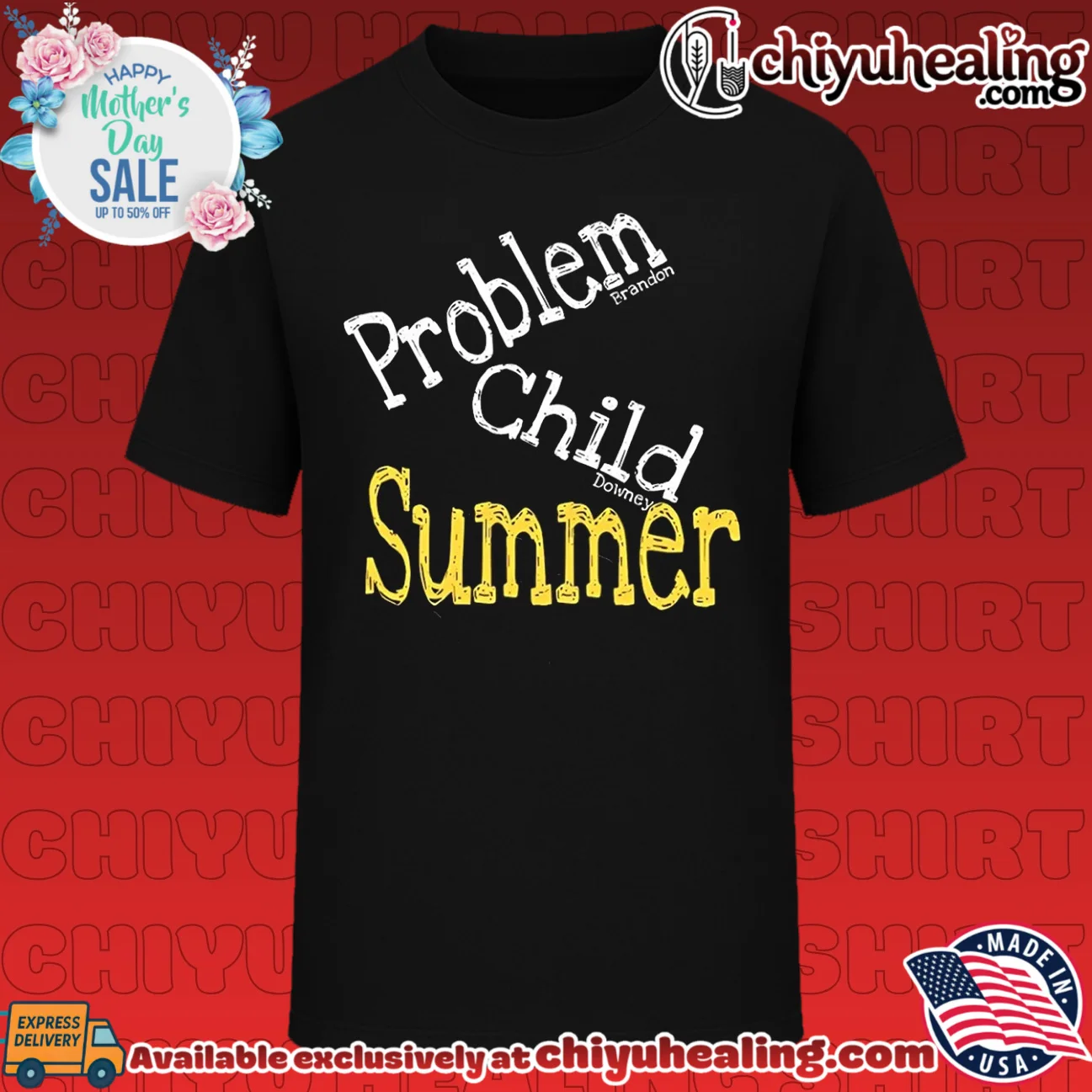 Brandon Downey problem child summber shirt & hoodie