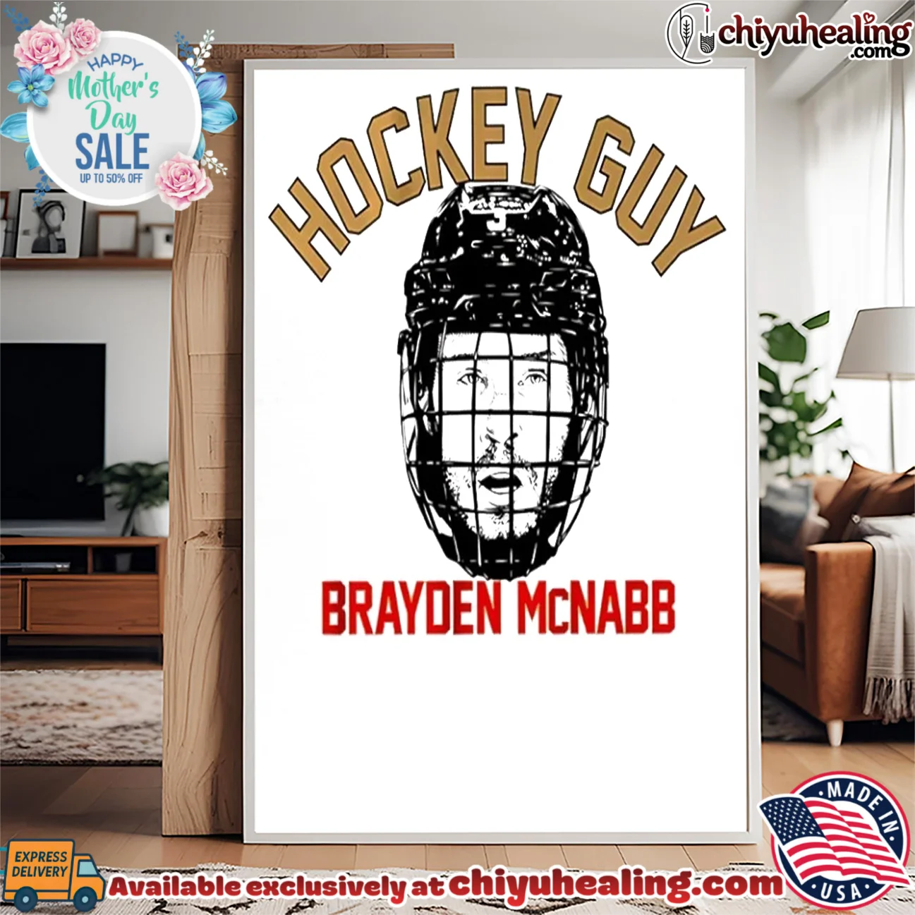 Brayden McNabb Vegas Golden Knights Hockey Guy shirt vintage shirt & hoodie | Aesthetic Apparel Brayden McNabb Vegas Golden Knights Hockey Guy shirt