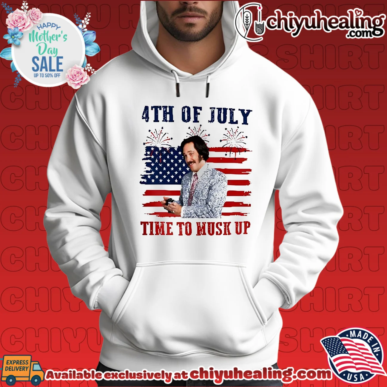Brian FanBrian Fantana Time To Musk Up Anchorman 4th of July original shirt & hoodie | Exclusive Fan Gear Brian FanBrian Fantana Time To Musk Up Anchorman 4th of July original shirt & hoodie | Exclusive Fan Gear
