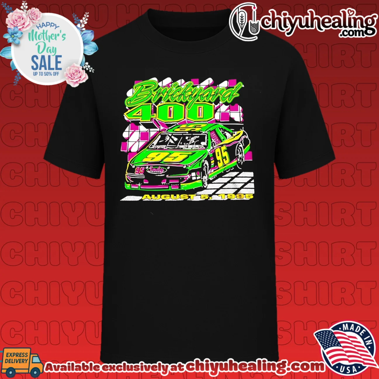 Brickyard 400 August 5 1995 Indy Racing shirt & hoodie