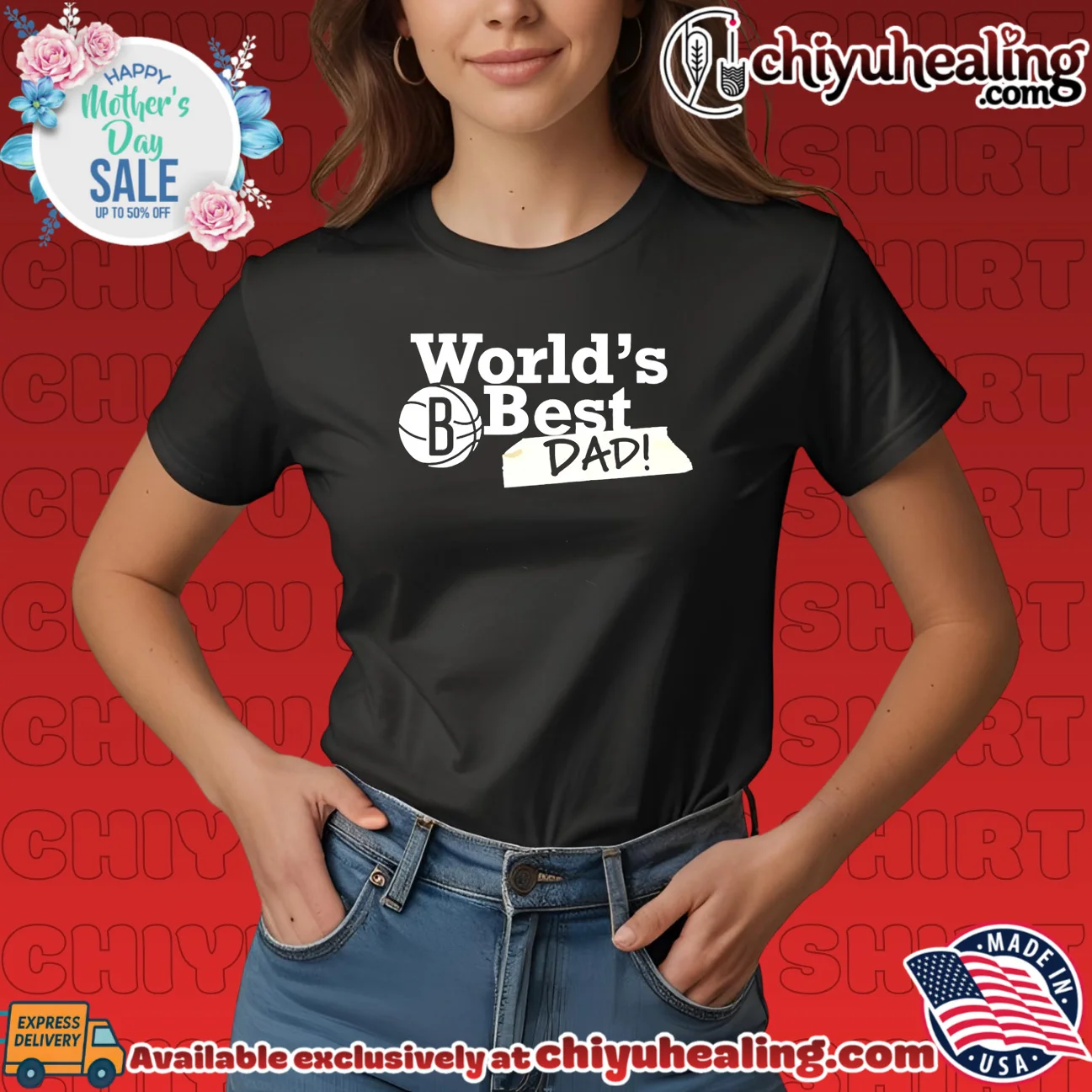 Brooklyn Nets World's Best Dad 2026 statement shirt & hoodie | Gift Idea 2026 Brooklyn Nets World's Best Dad 2026