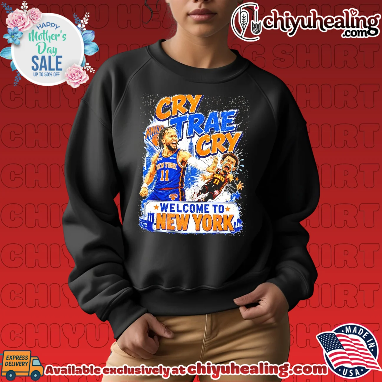 Brunson cry trae cry Welcome to New York New York Knicks 2026 World Champions original shirt & hoodie - Premium Streetwear Brunson cry trae cry Welcome to New York New York Knicks 2026 World Champions