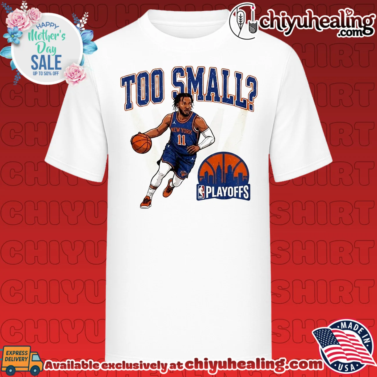 Brunson New York Knicks 2026 Finals Too Small graphic shirt
