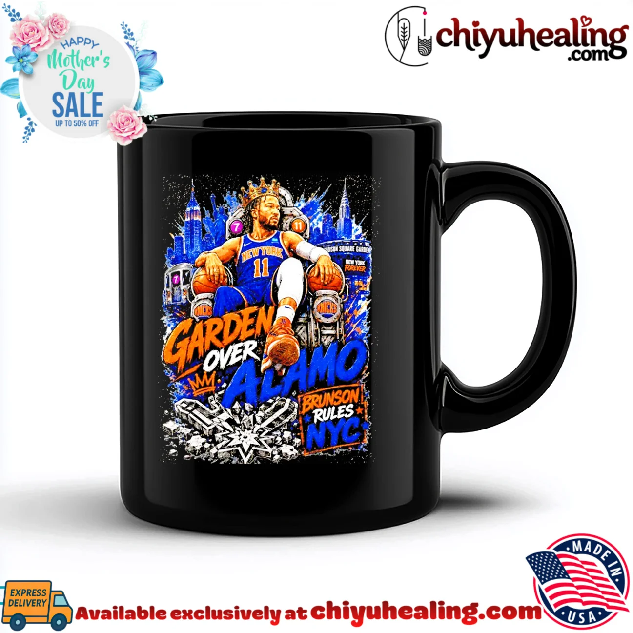 Brunson Rules NYC Garden Over Alamo New York Knicks 2026 World Champions bespoke shirt & hoodie | IP Merchandise Brunson Rules NYC Garden Over Alamo New York Knicks 2026 World Champions