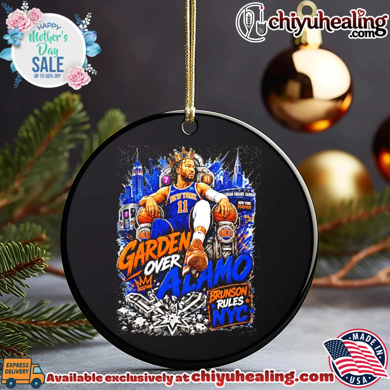 Brunson Rules NYC Garden Over Alamo New York Knicks 2026 World Champions bespoke shirt & hoodie | IP Merchandise Brunson Rules NYC Garden Over Alamo New York Knicks 2026 World Champions